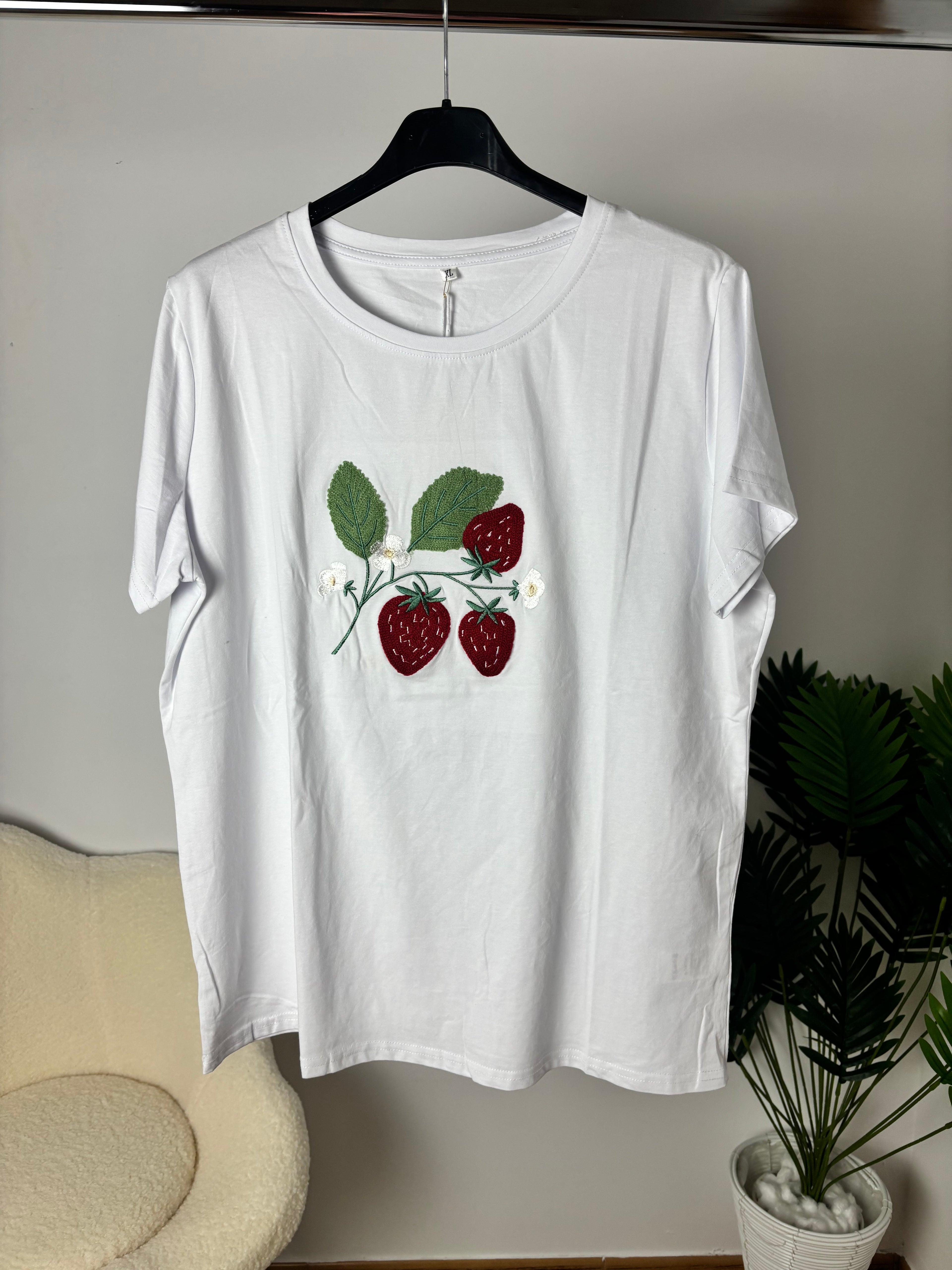 Camiseta fresas