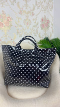 Bolso tote lunares
