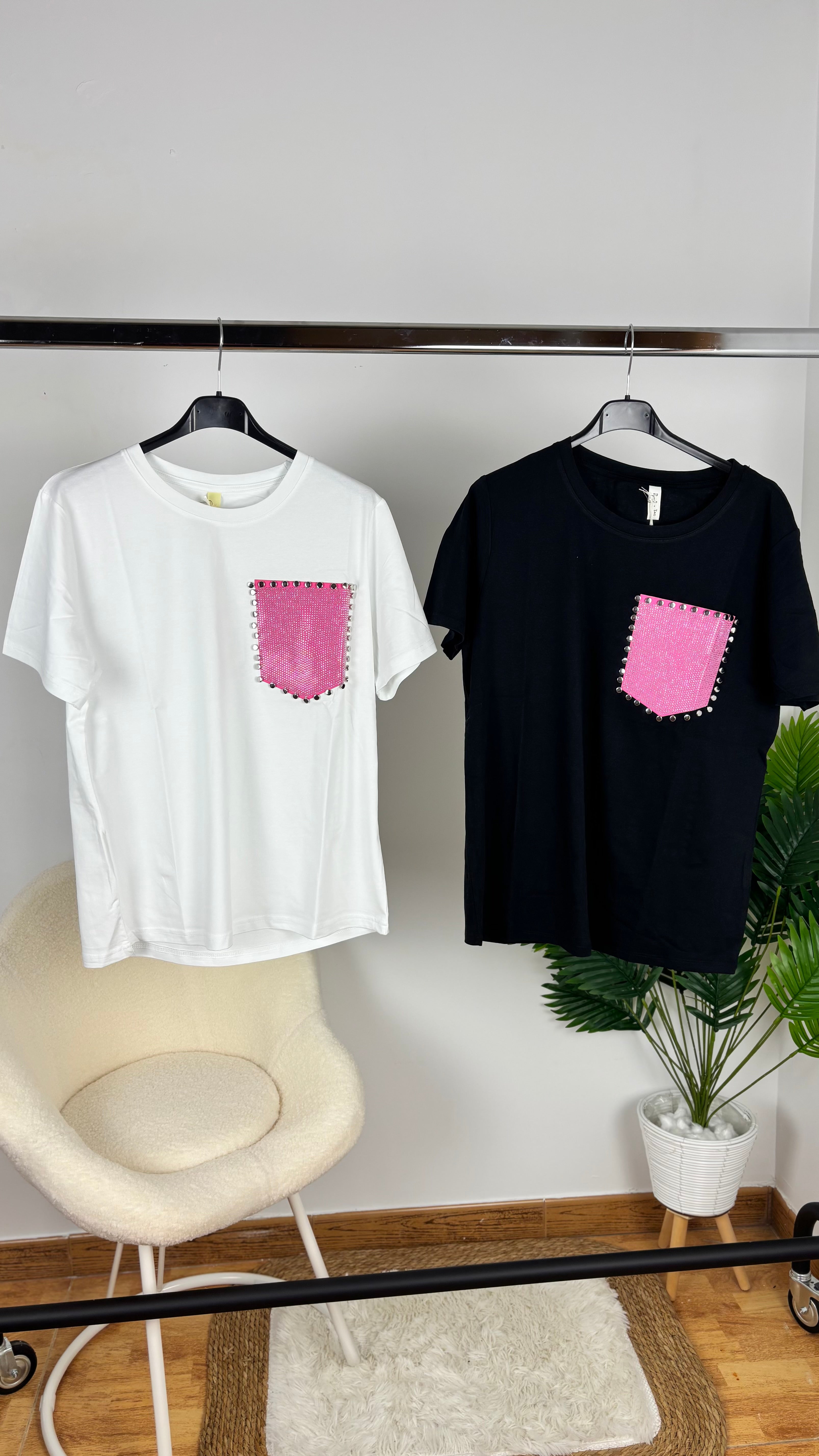 Camiseta bolsillo