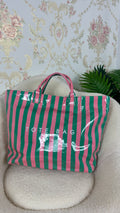 Bolso tote rosa