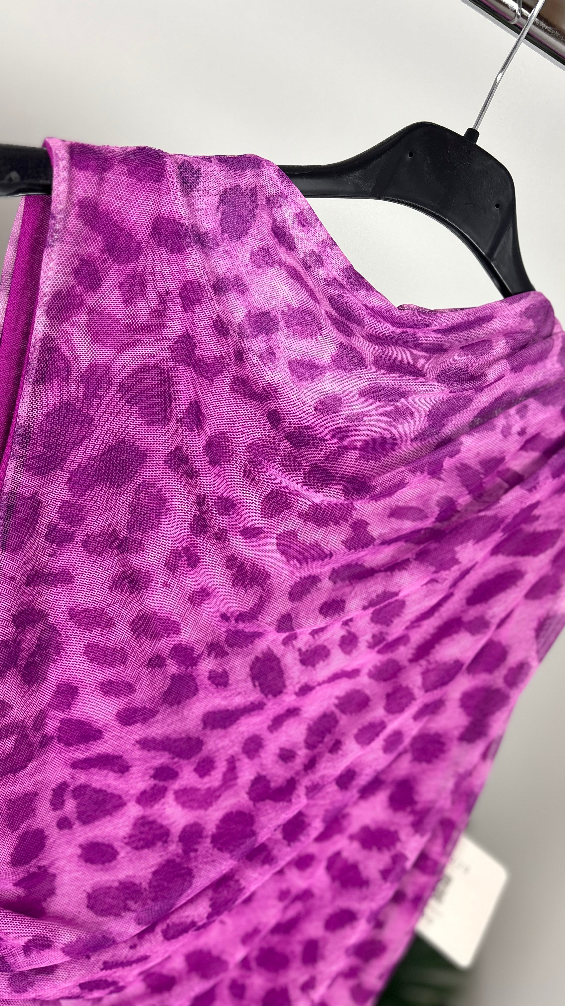 Vestido estampado gasa