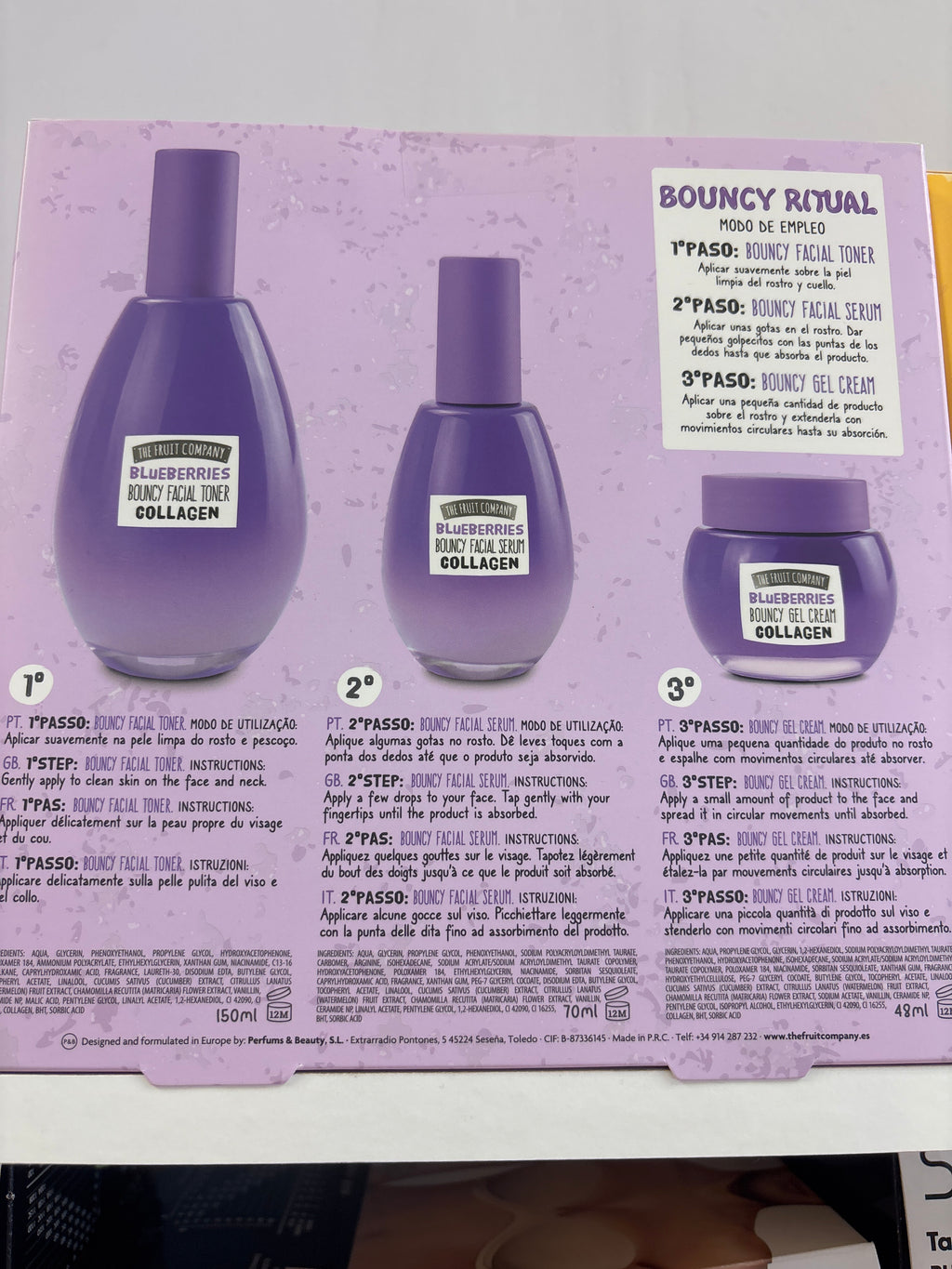 Rutina facial bouncy
