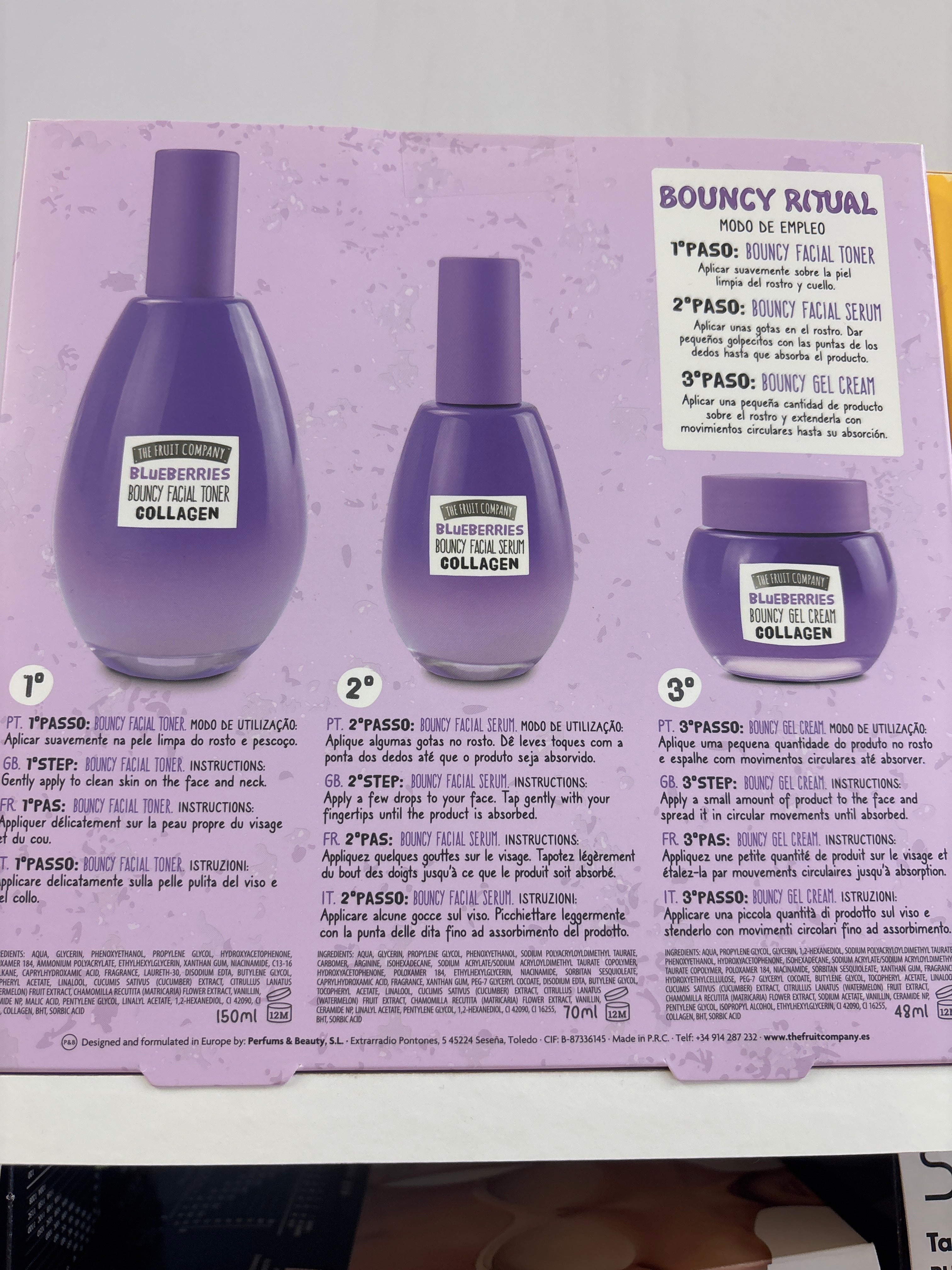 Rutina facial bouncy