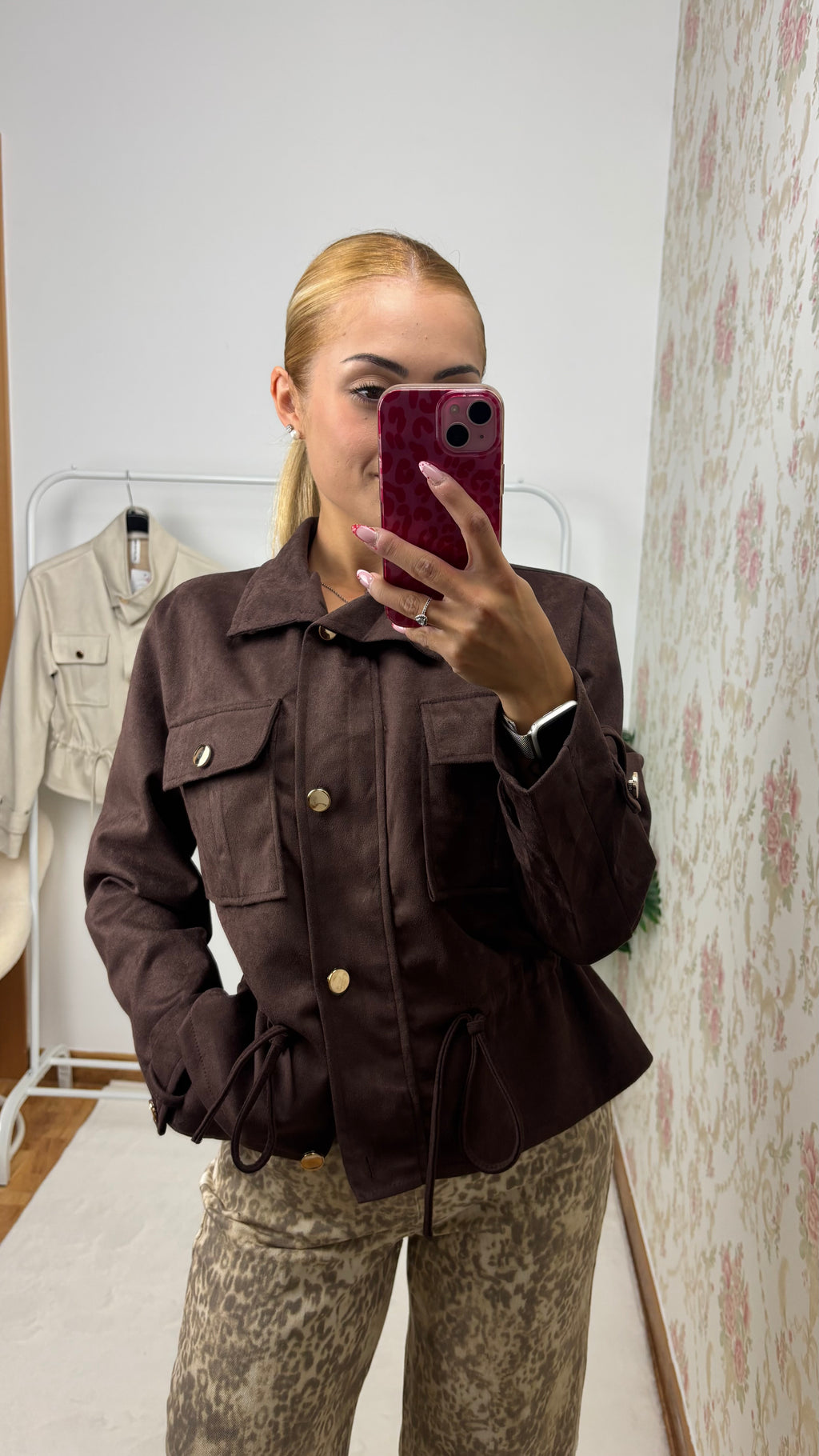 Chaqueta Cordón Ante