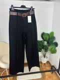 Pantalón ancho negro