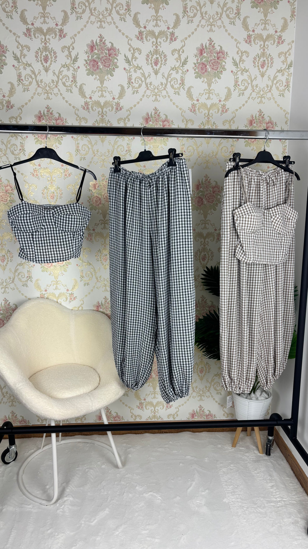 Conjunto top vichy