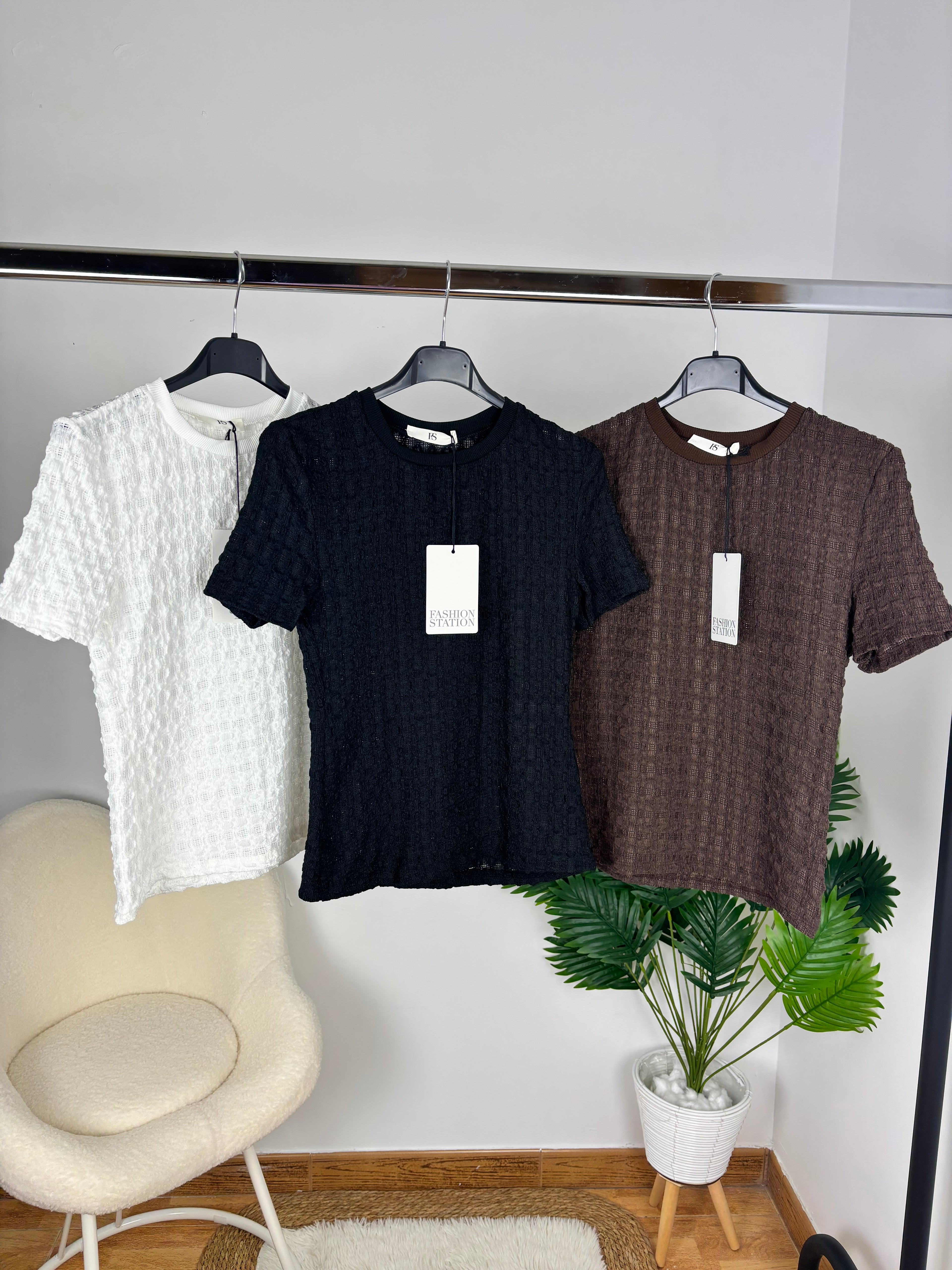 Camiseta calada