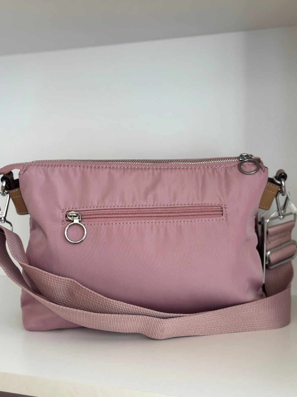 Bolso zebra rosa