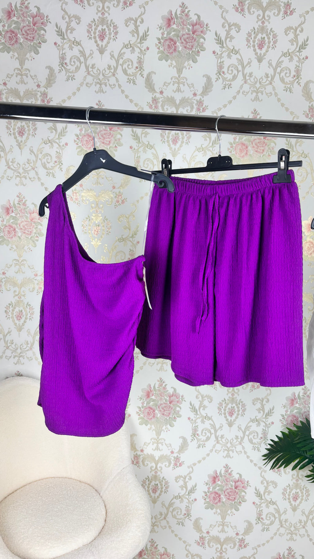 Conjunto corto una manga