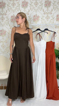 Vestido cascos