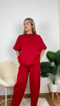 Conjunto zari manga corta