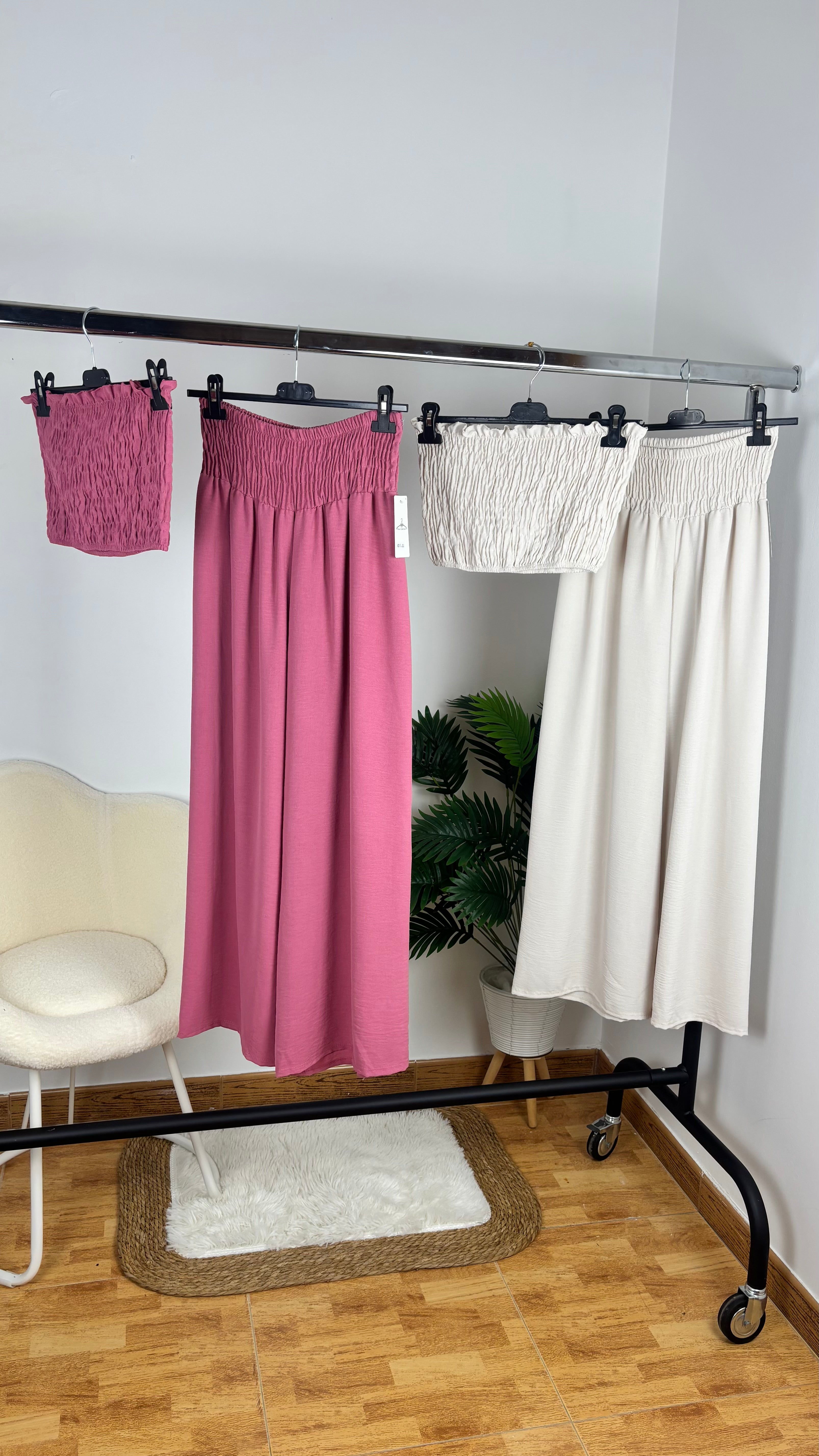 Conjunto top y pantalón