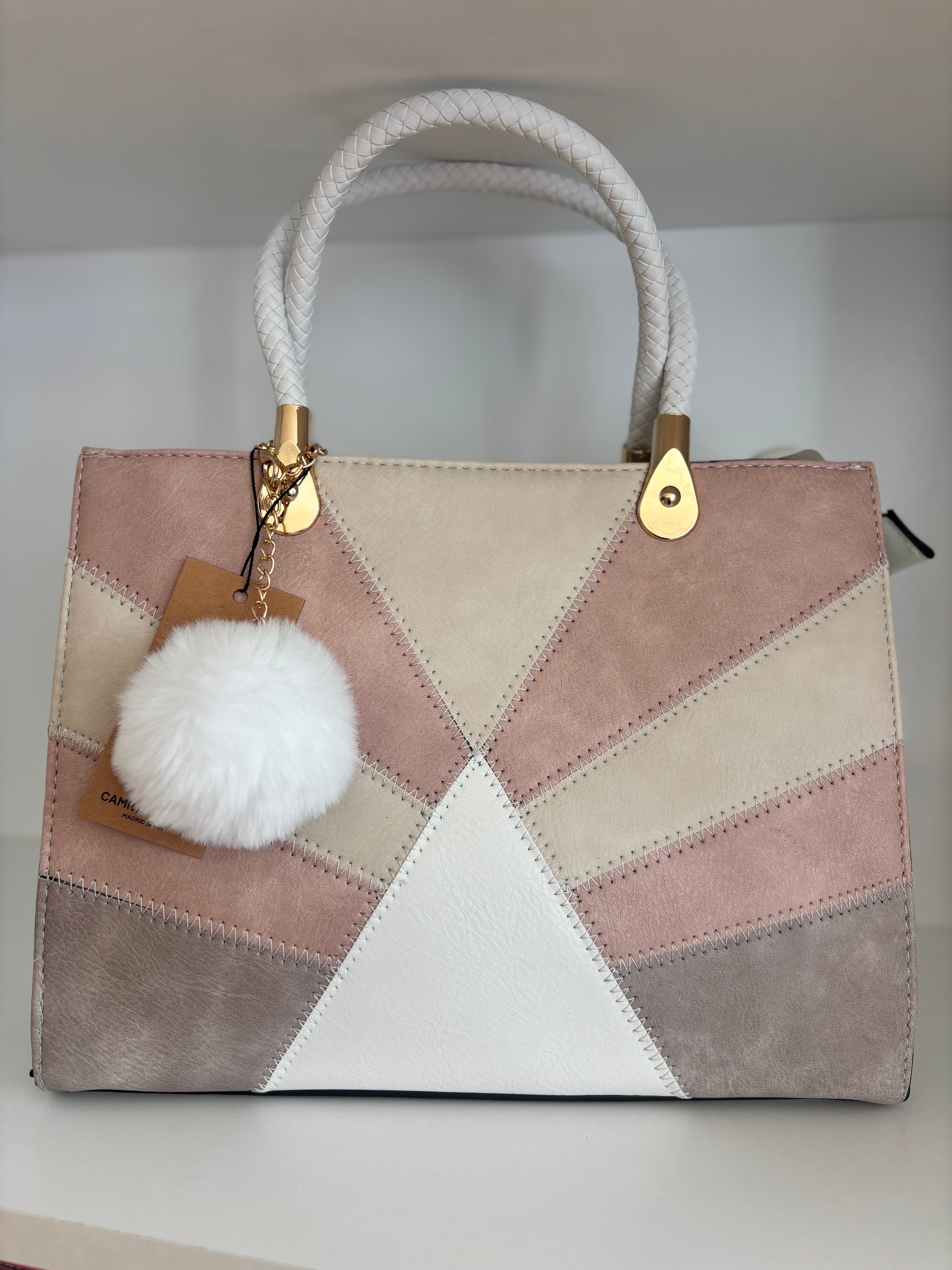 Bolso pompón grande