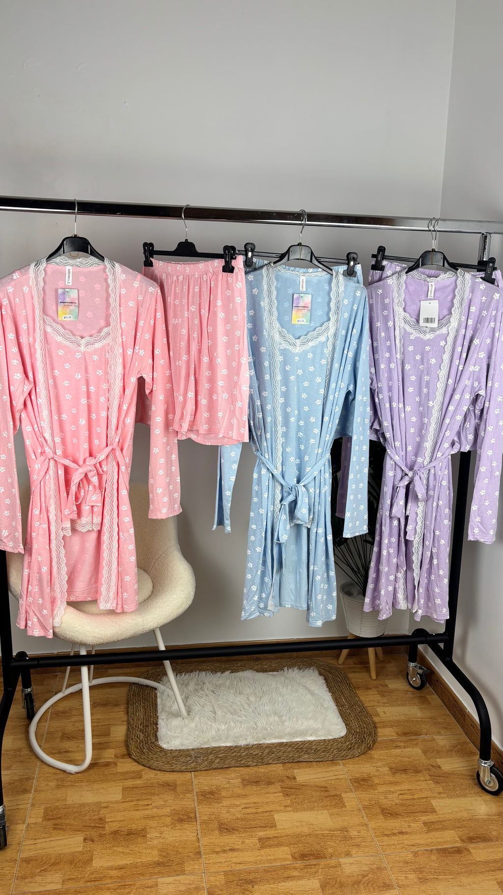 Pijama de 3 piezas