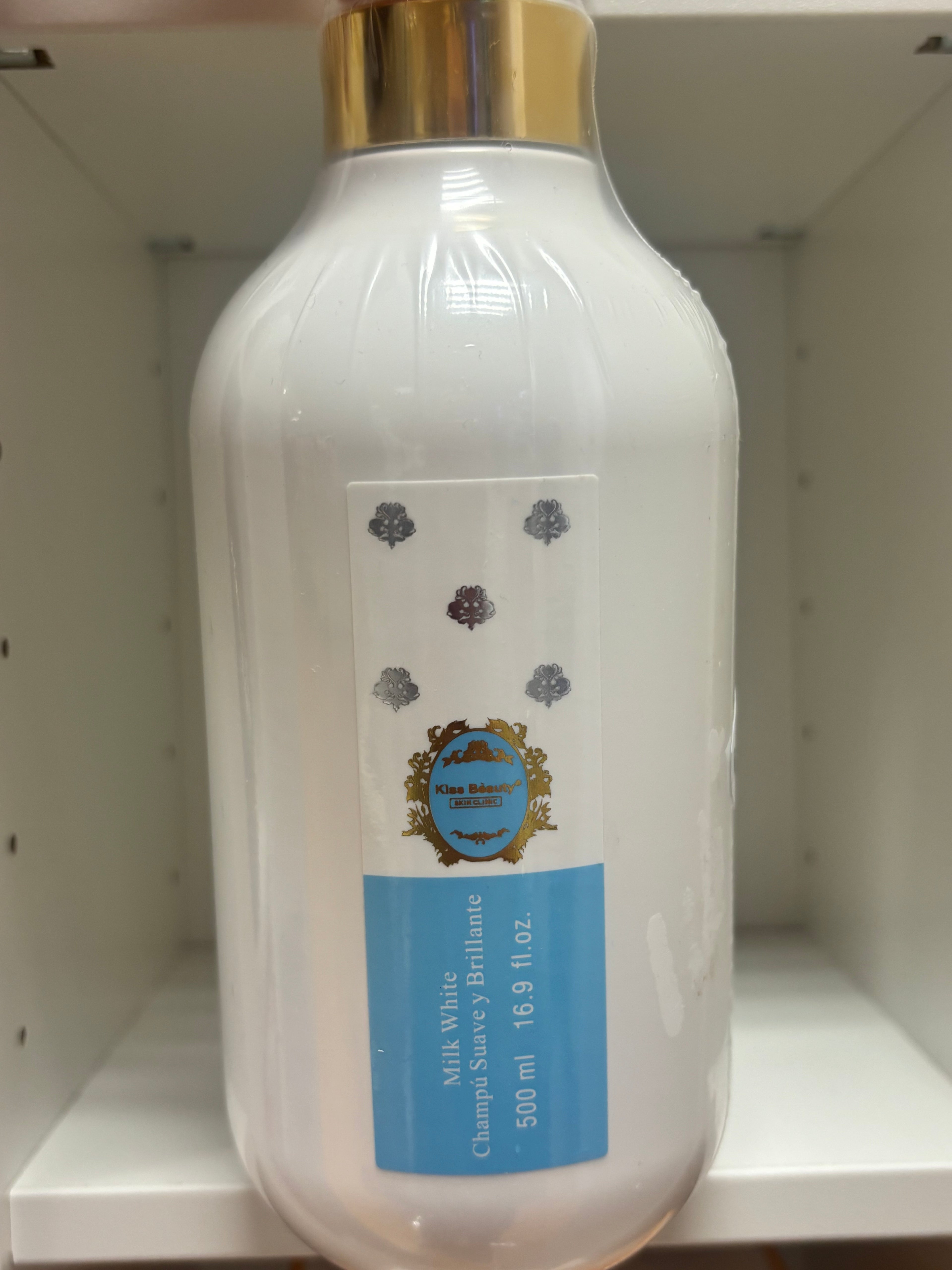 Champú milk white