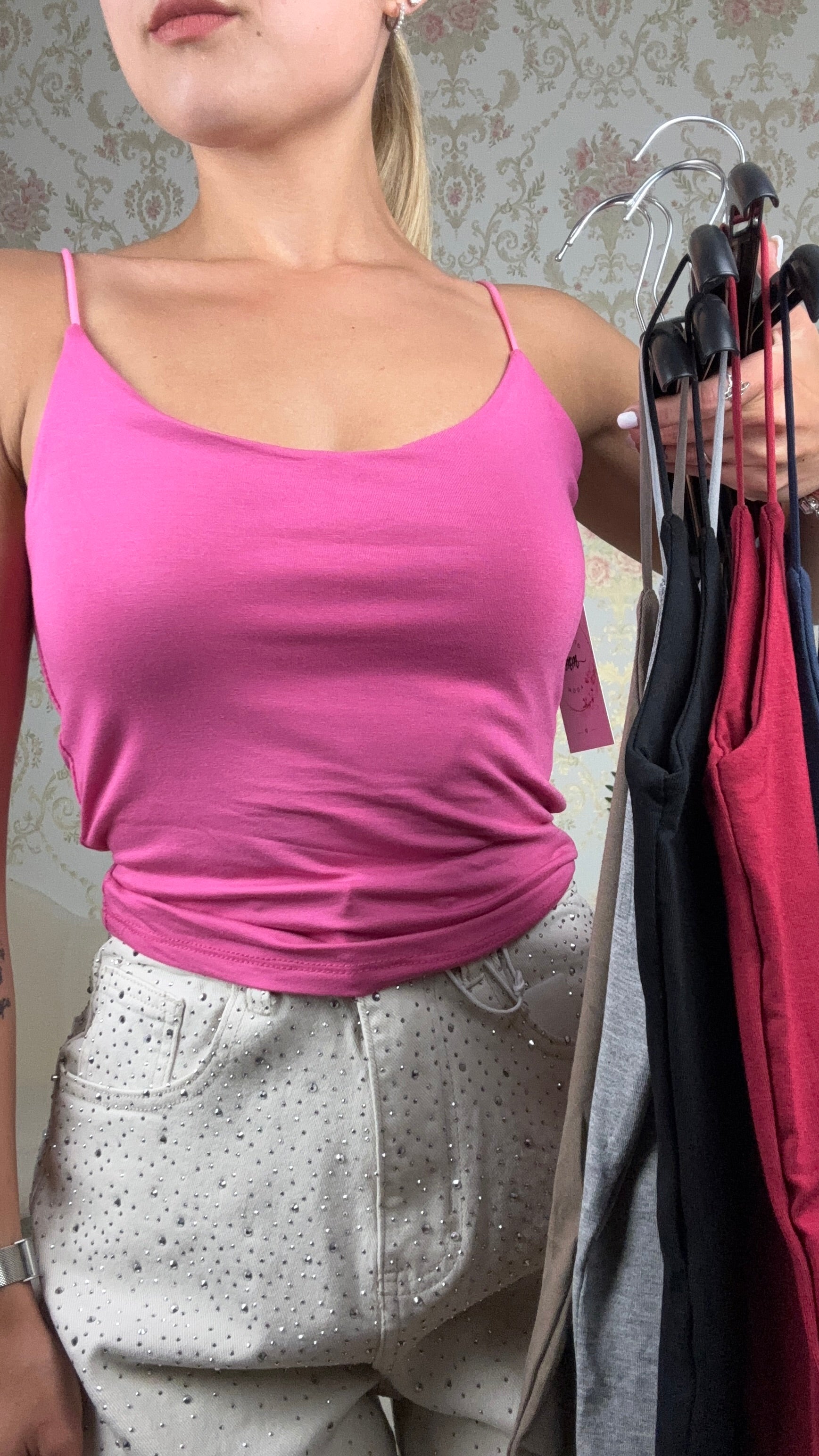 Camiseta de tirantes corta