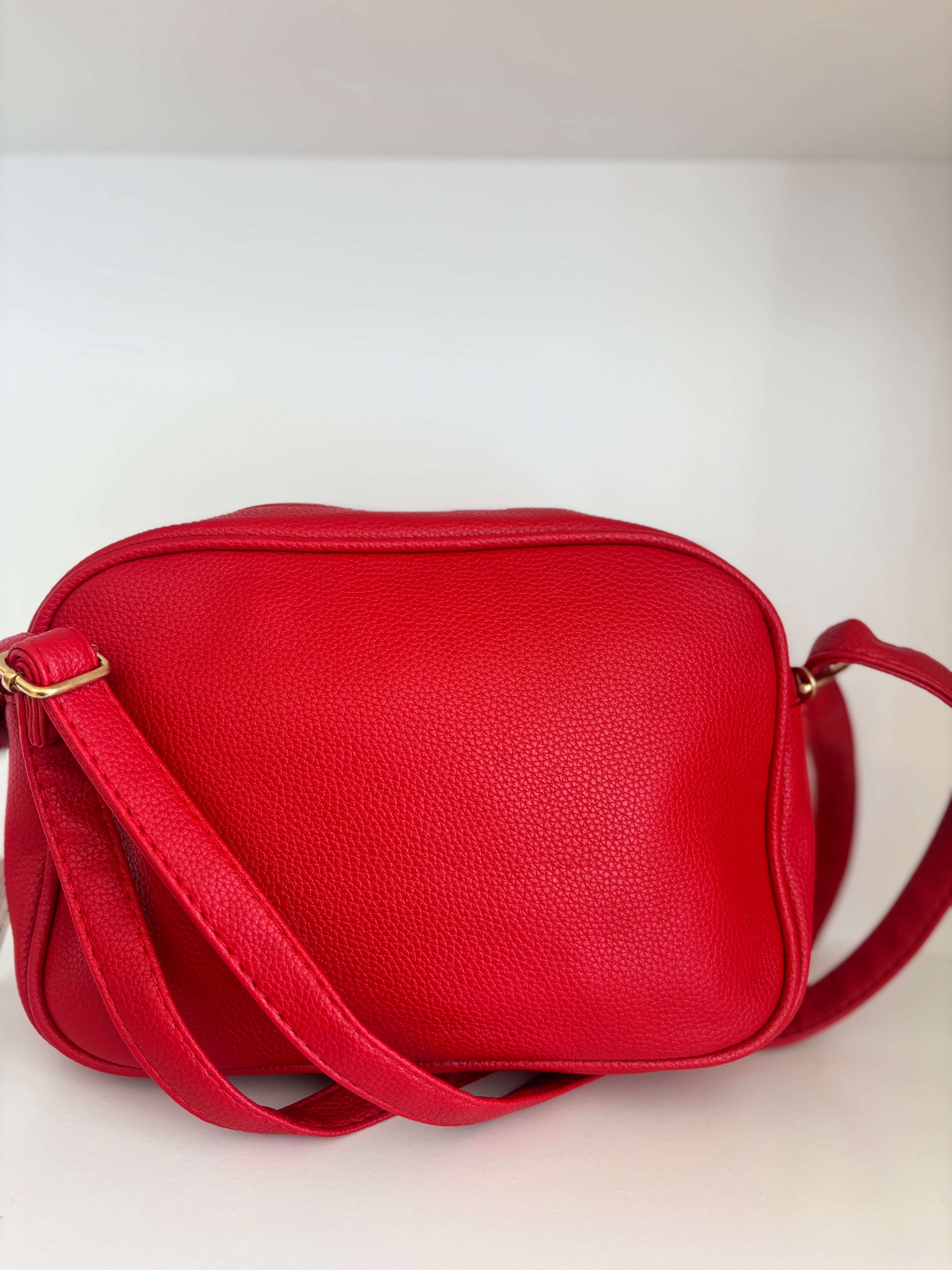 Bolso tote bag rojo