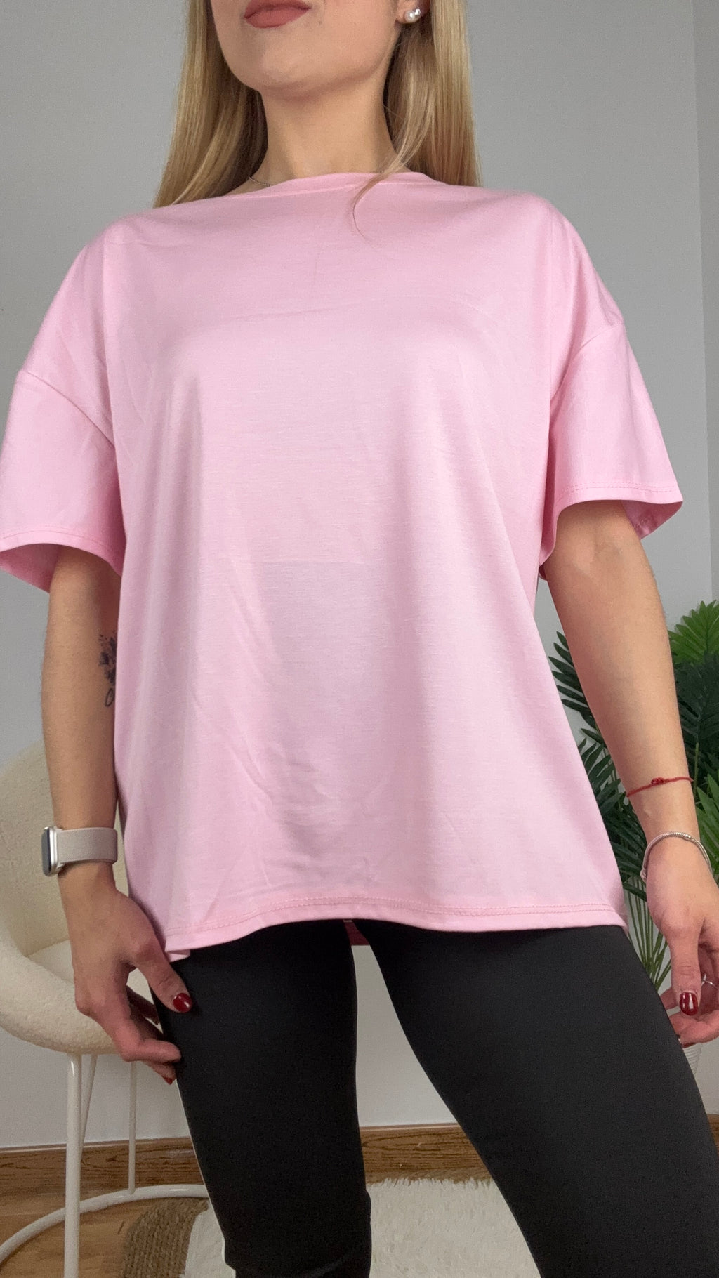 Camiseta fina manga corta