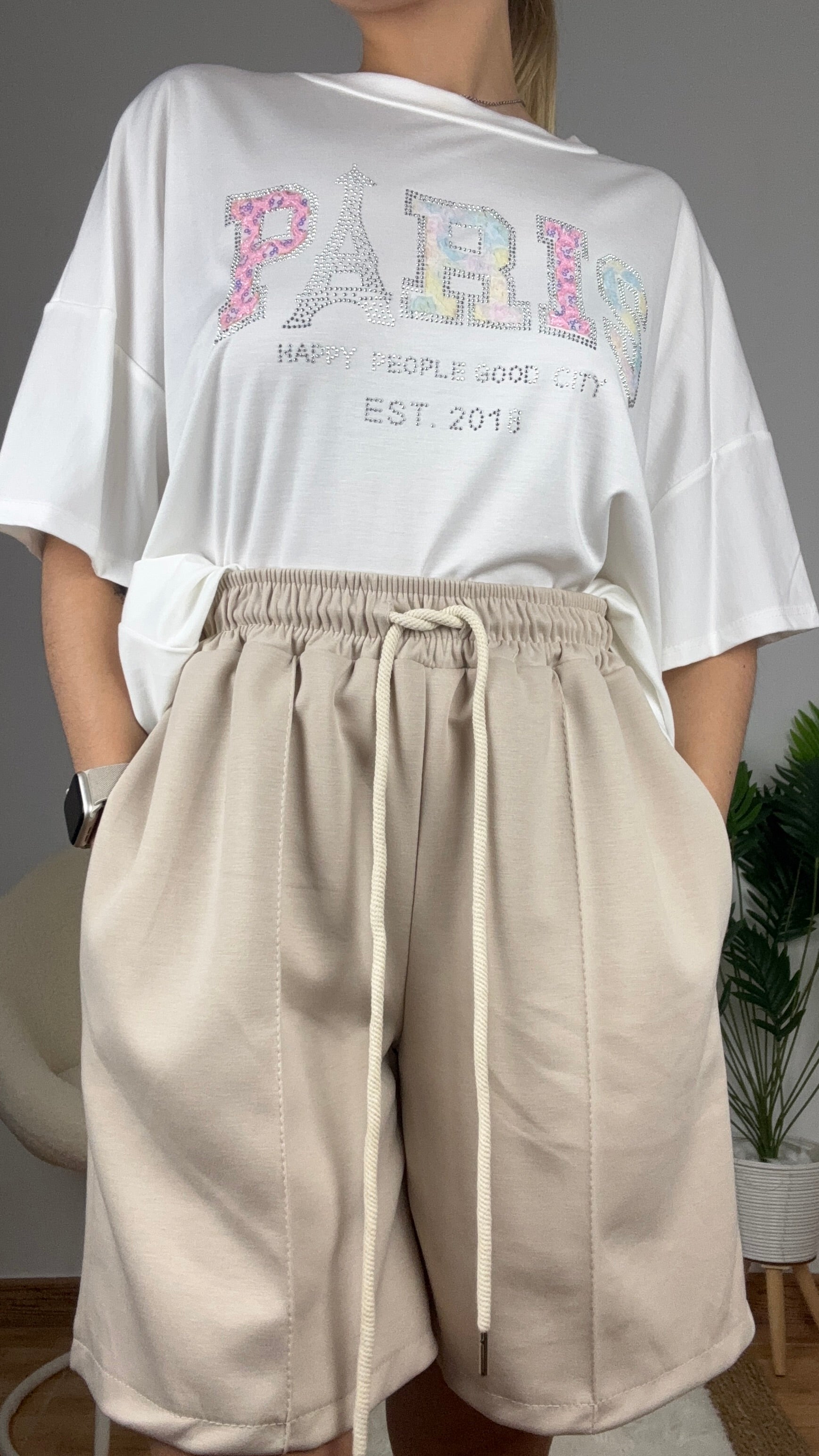 Pantalón chandal corto