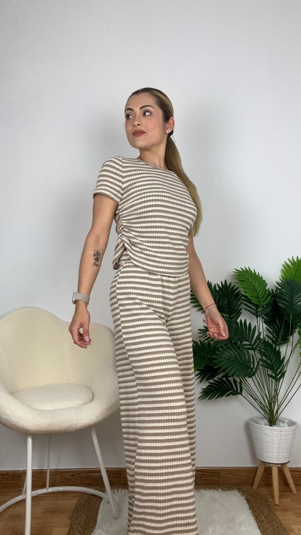 Conjunto rayas