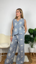 Conjunto bordado