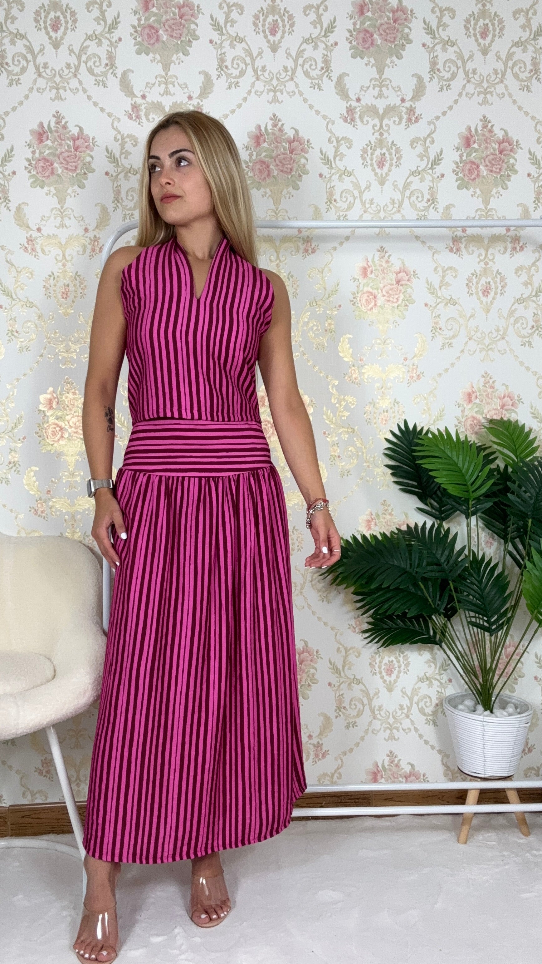 Conjunto falda y top