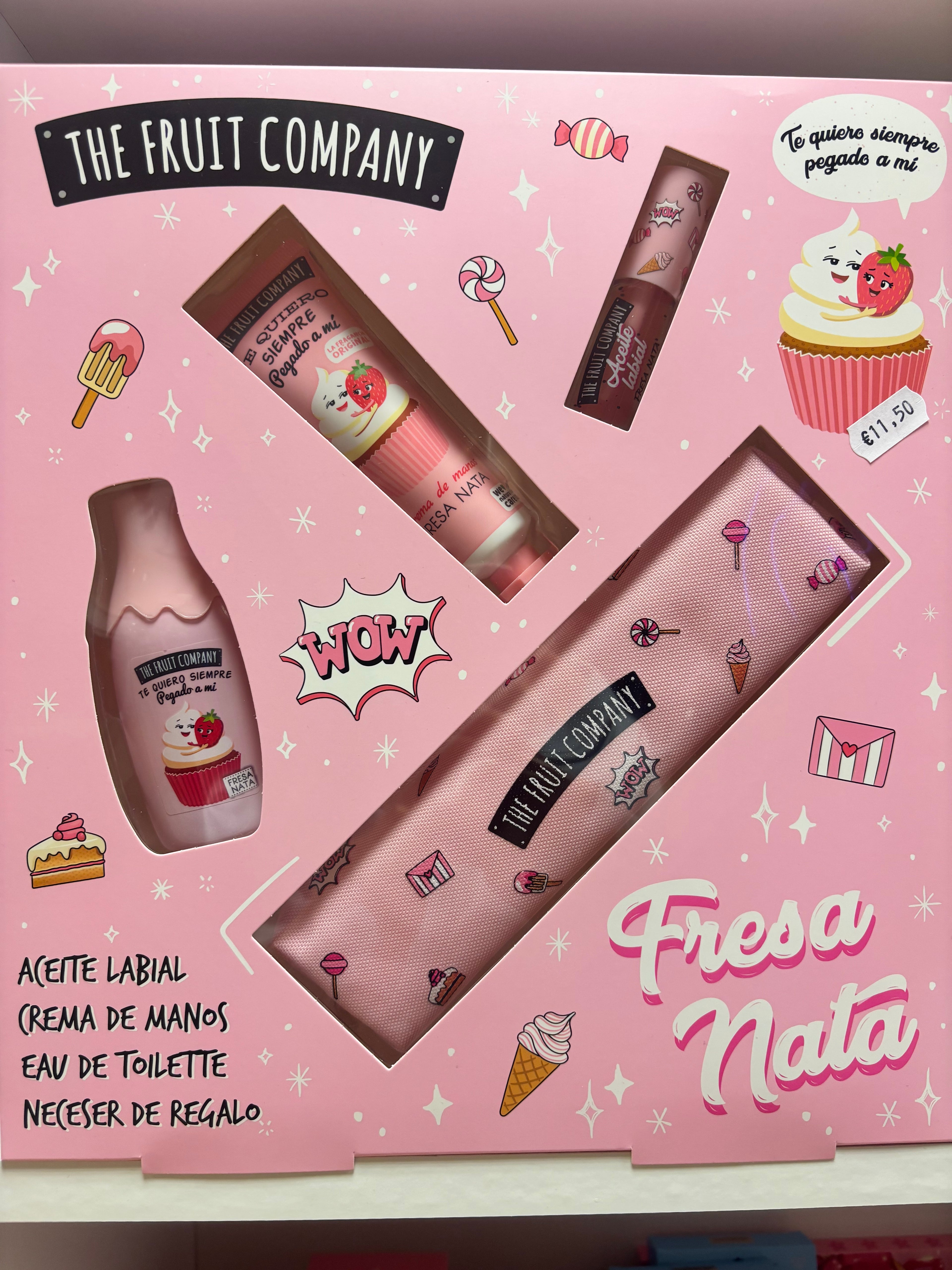 Pack fresa y nata