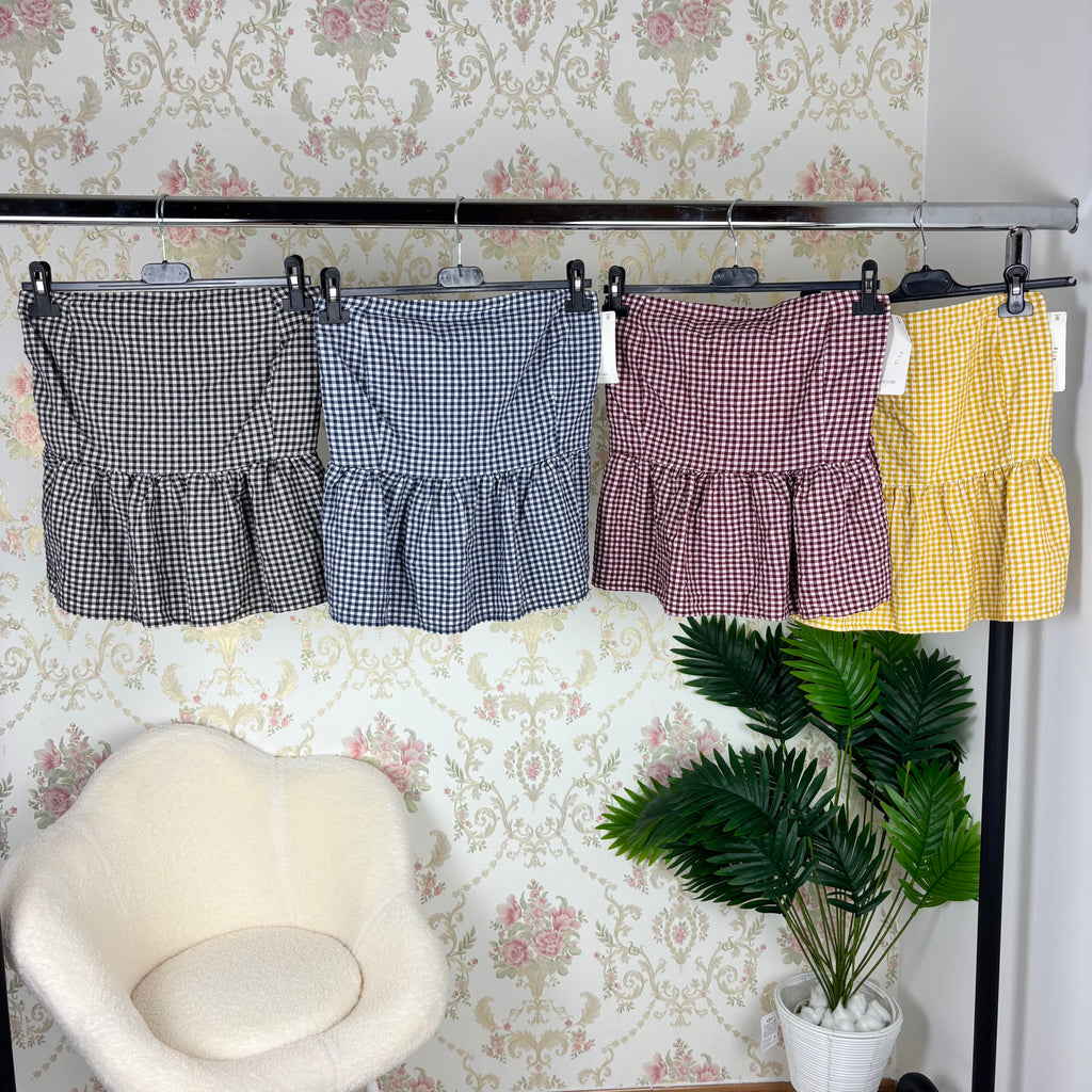 Conjunto falda vichy