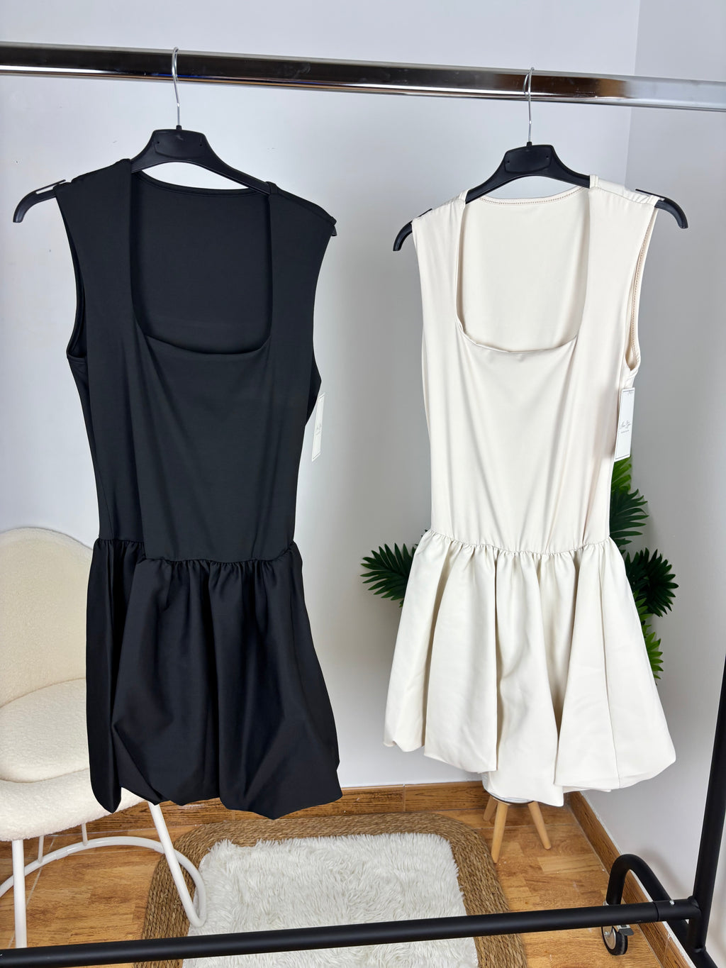 Vestido globo