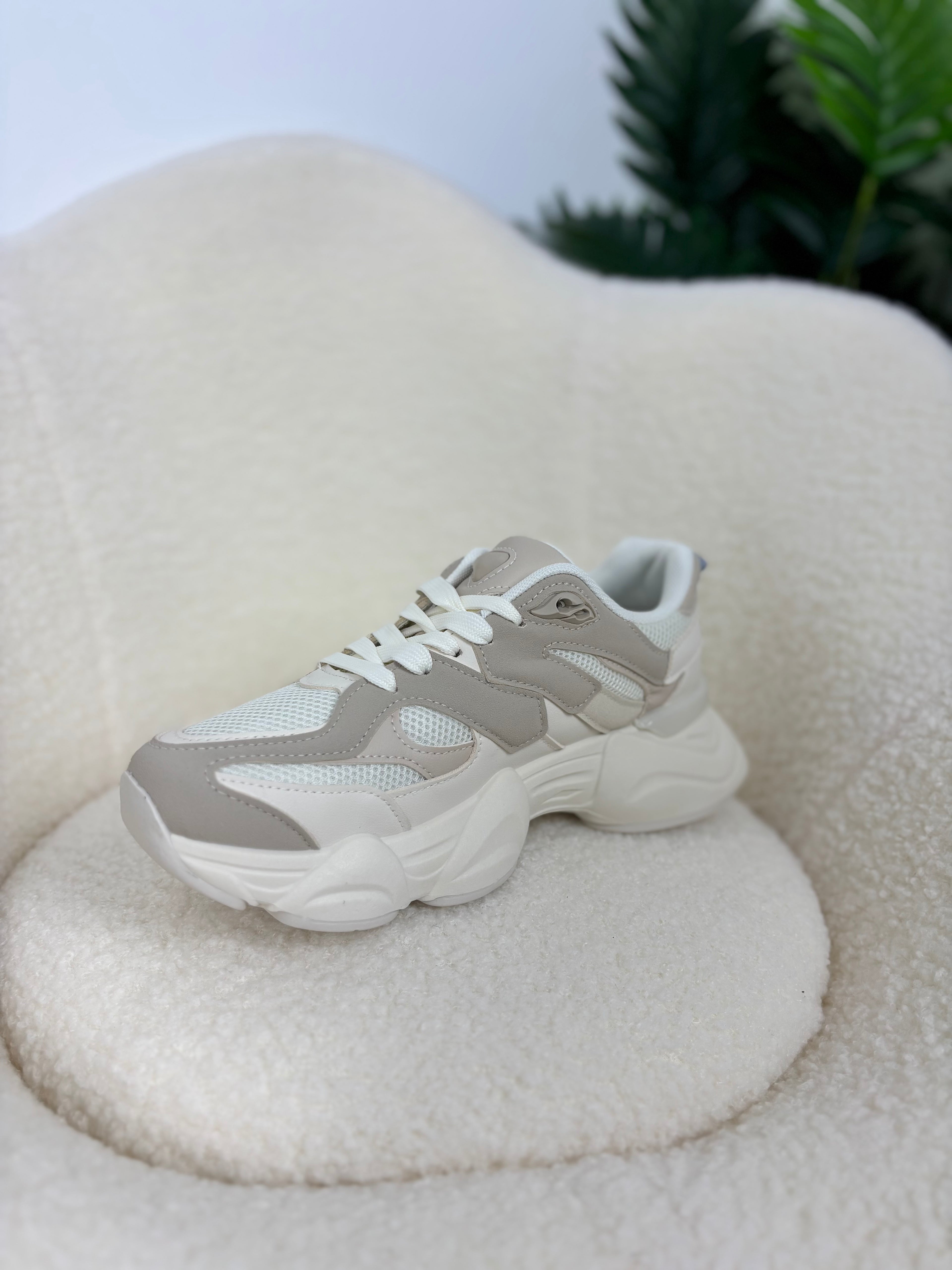 Zapatilla N beige
