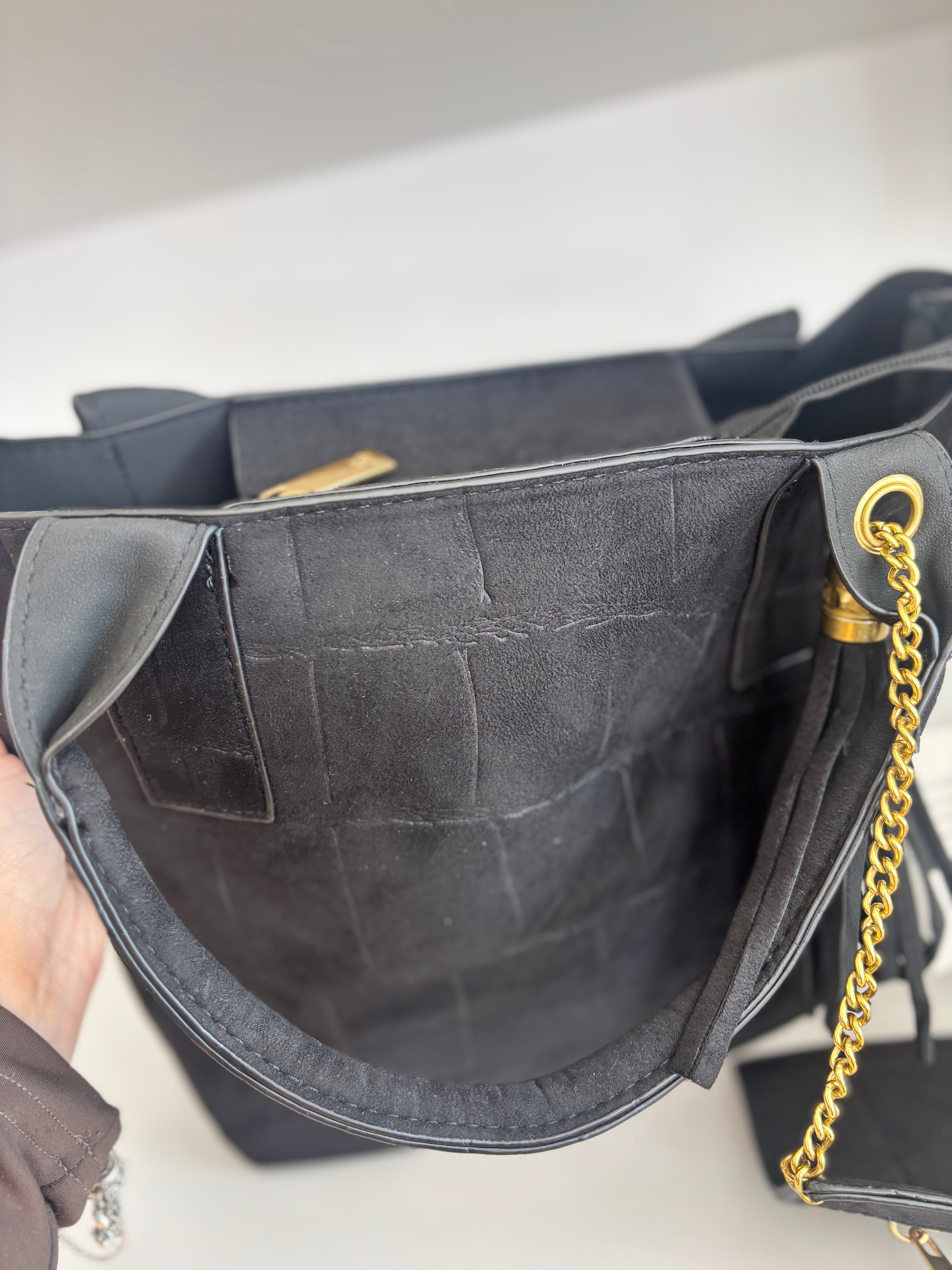 Bolso terciopelo paris