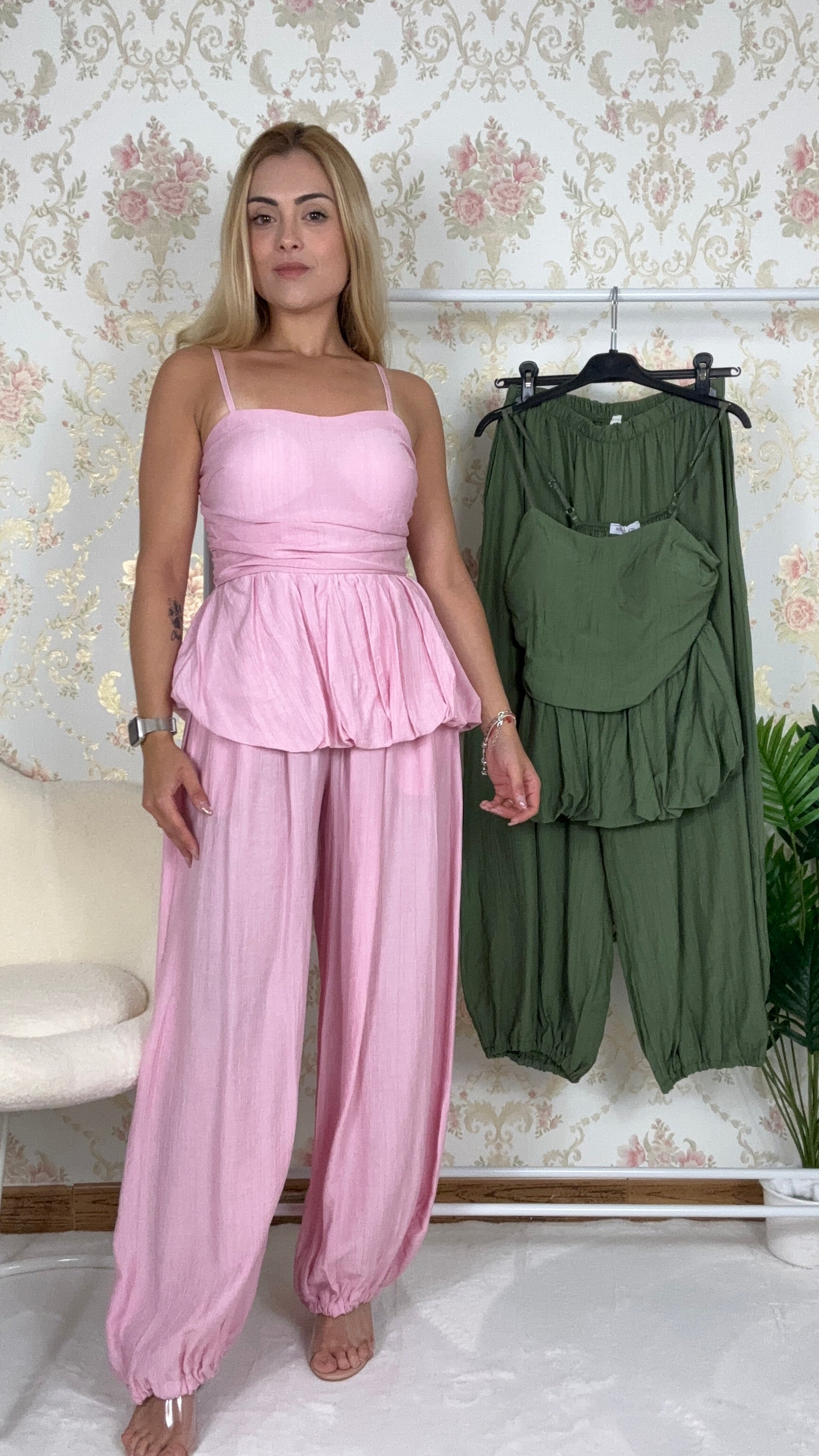 Conjunto top globo