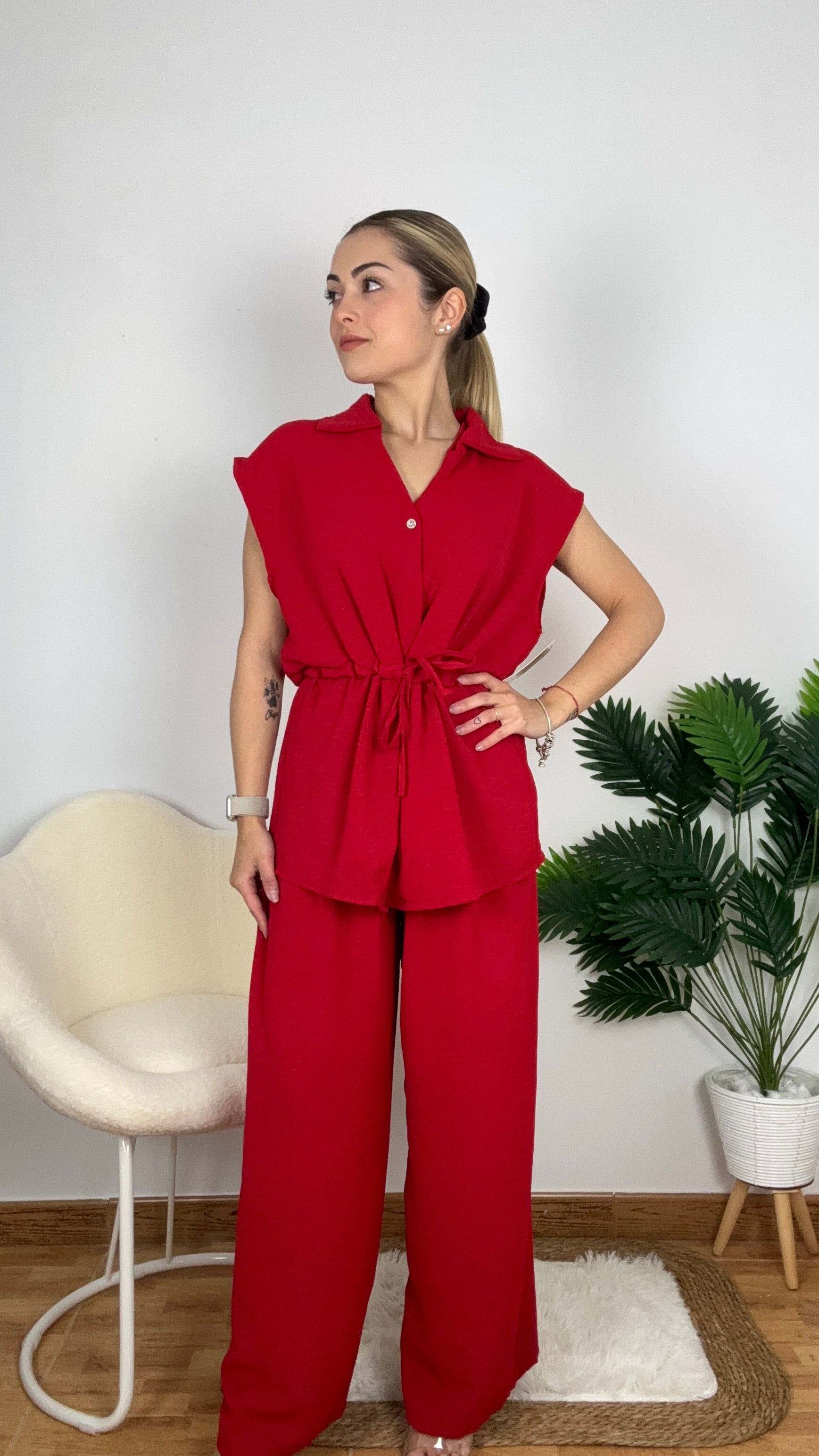 Conjunto fino nudo