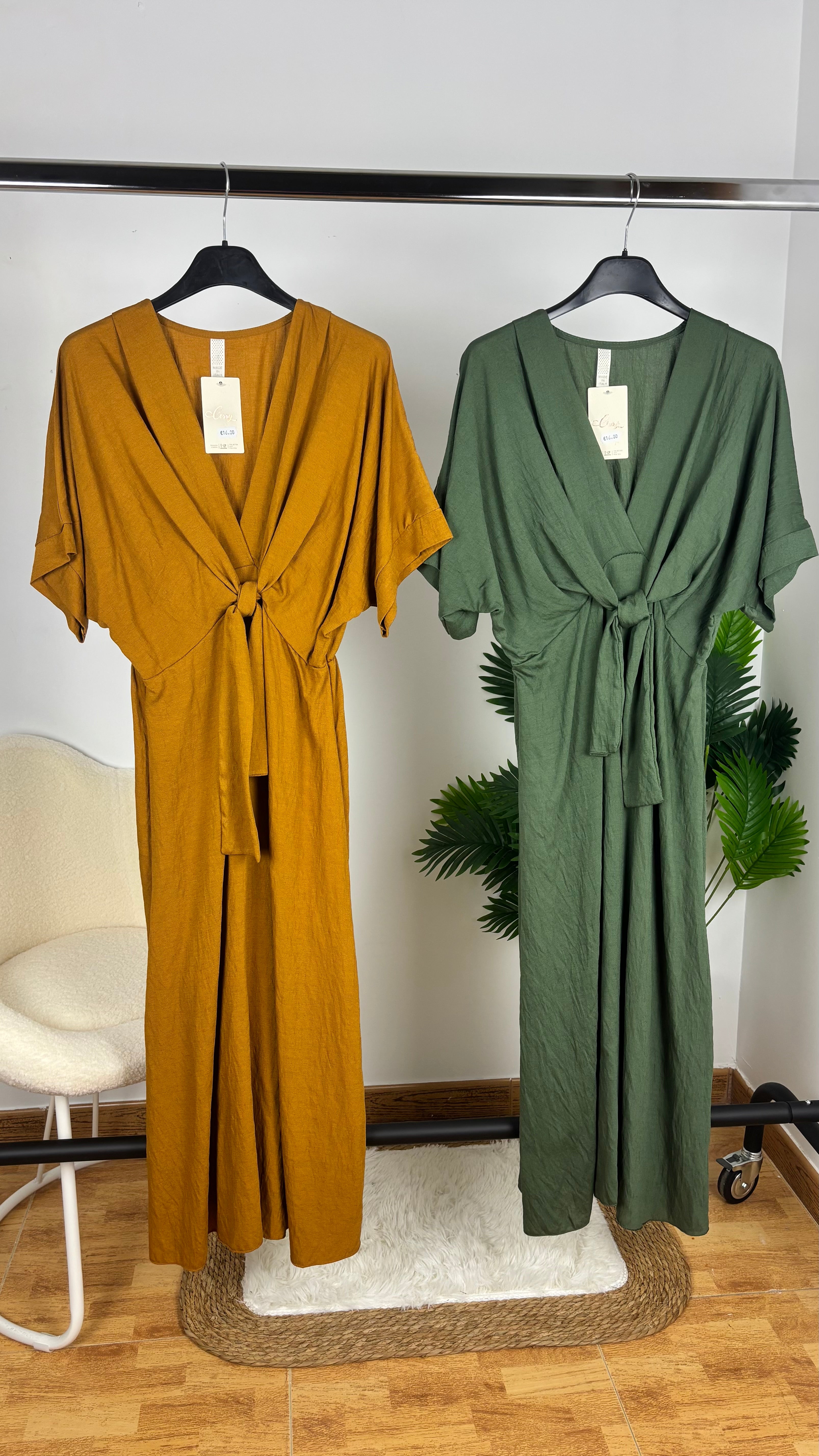Vestido anudado
