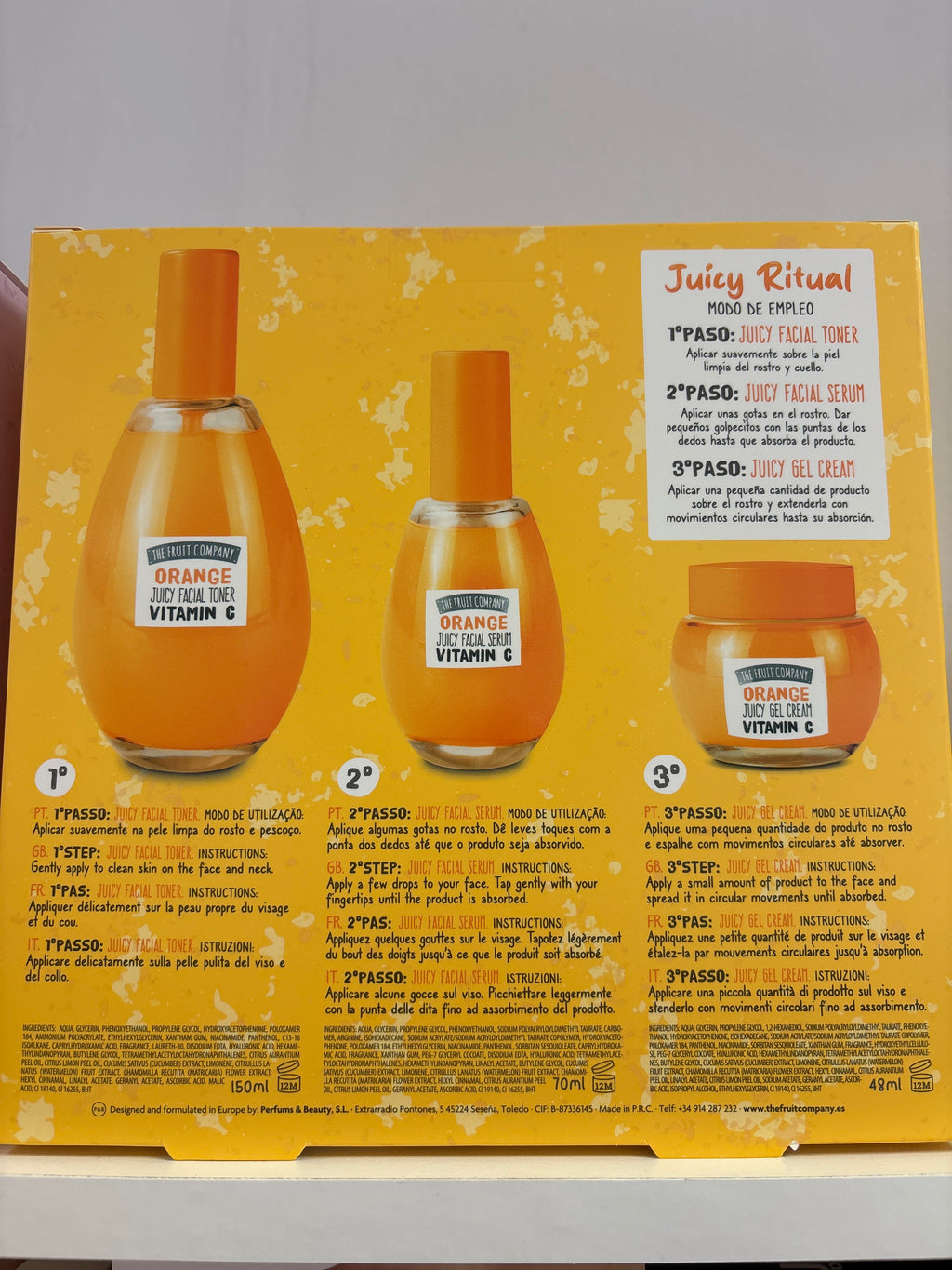 Rutina facial juicy