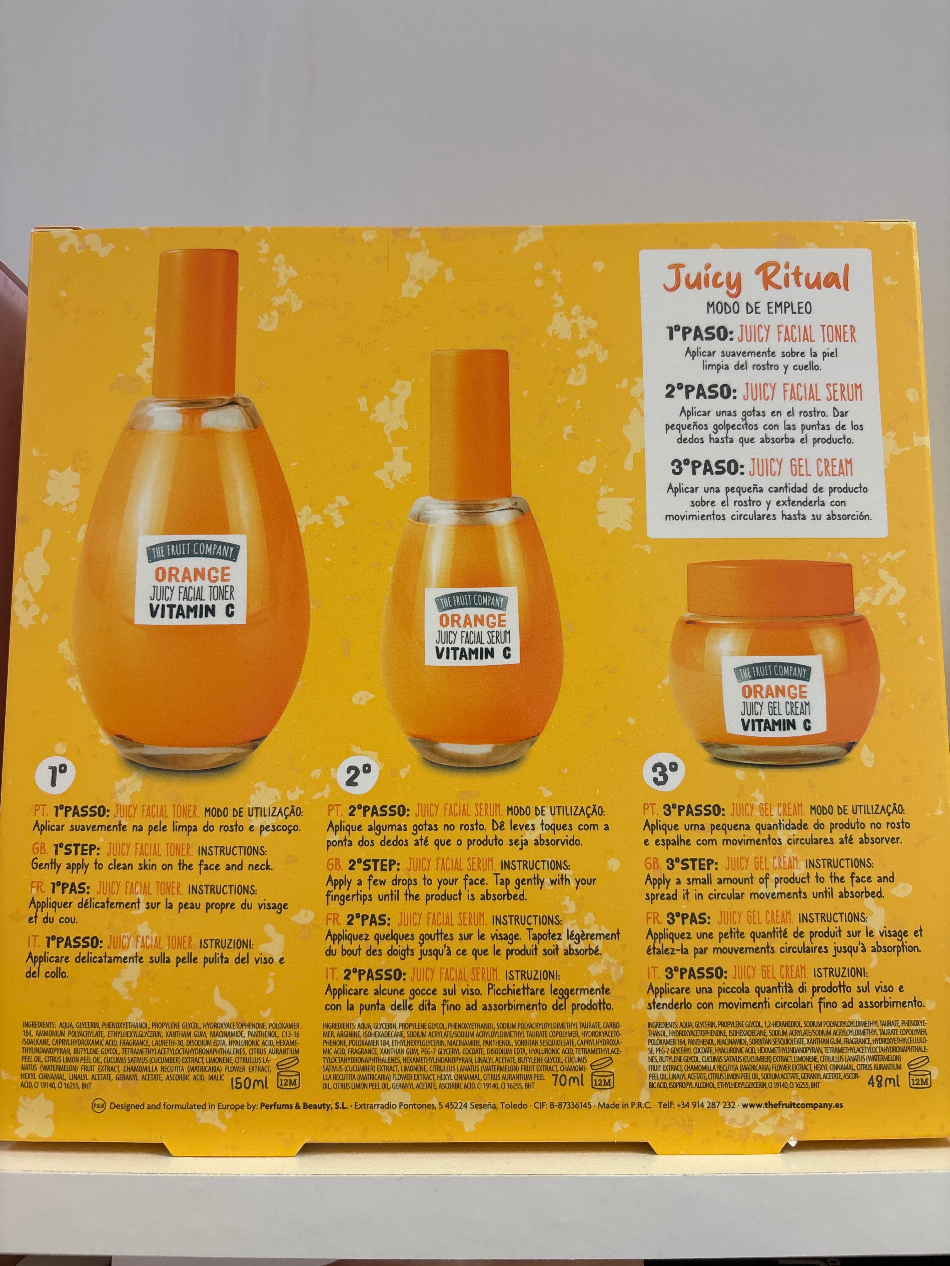 Rutina facial juicy