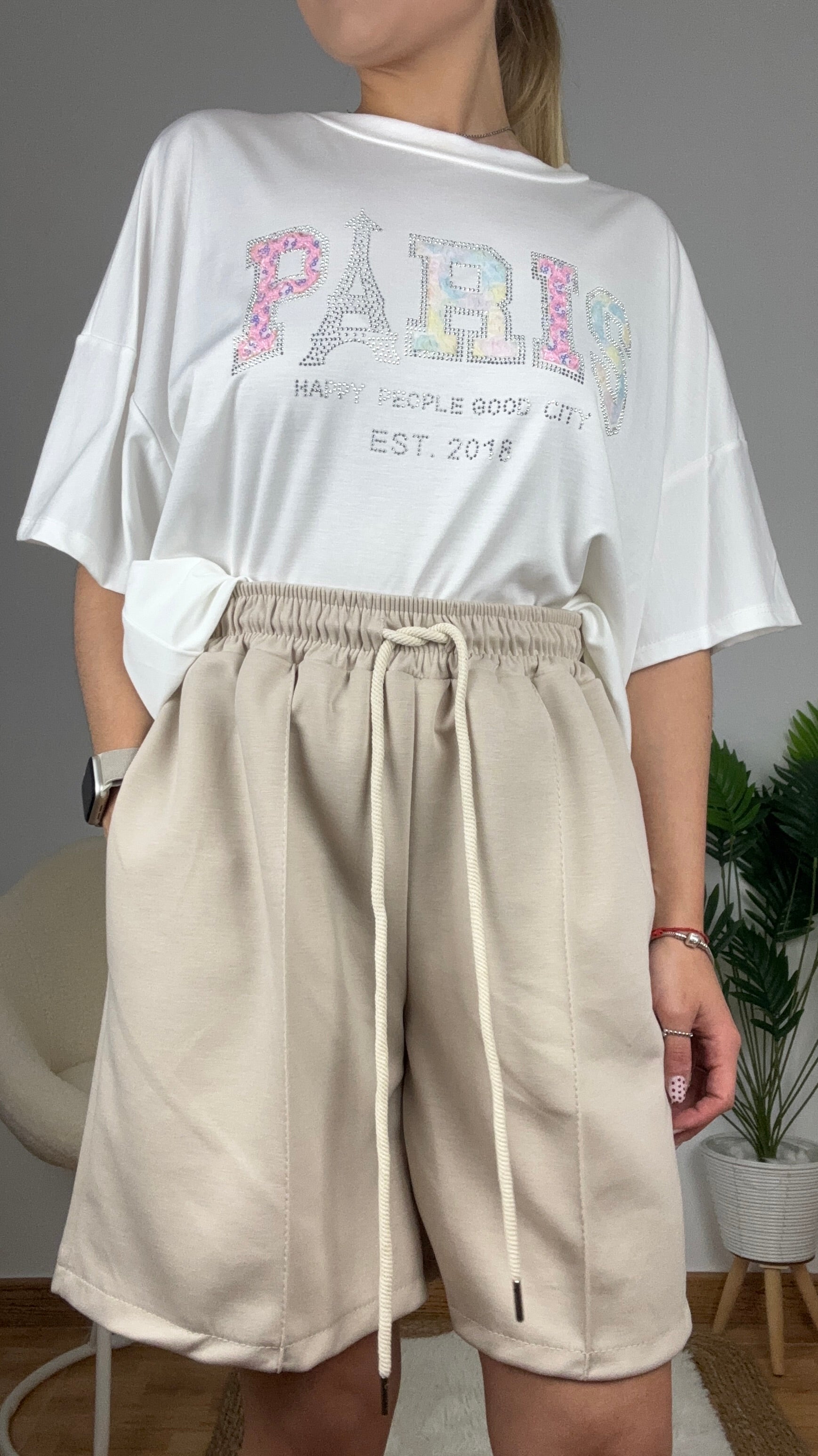 Pantalón chandal corto