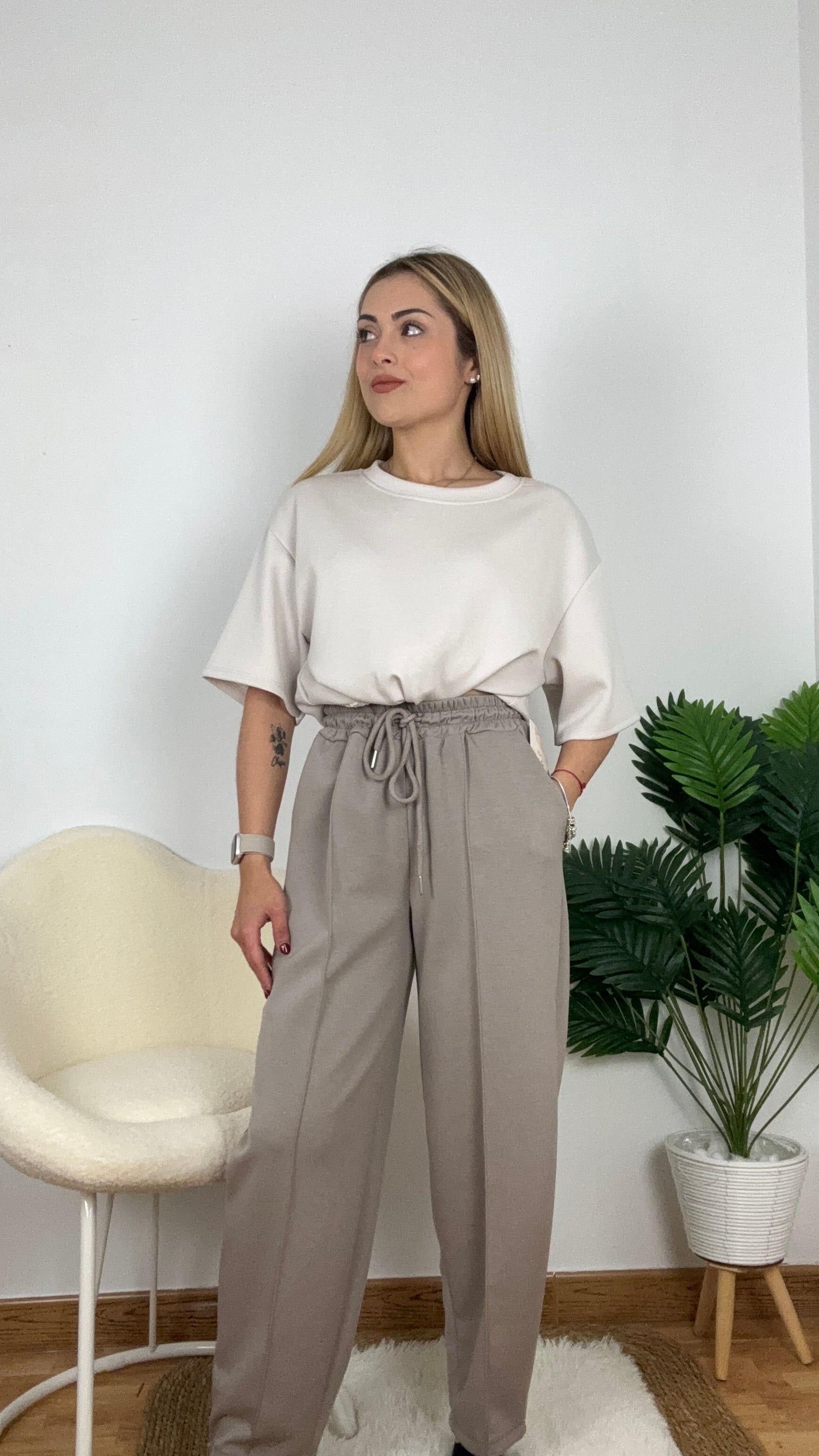 Pantalón zari globo