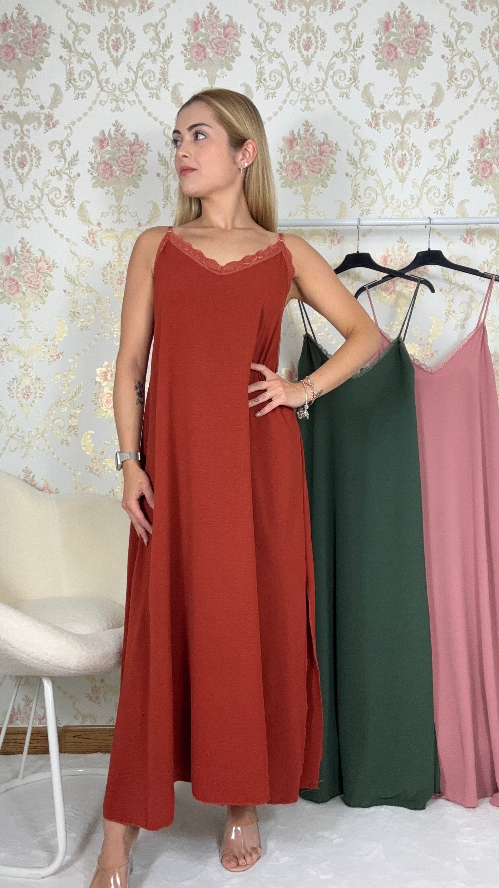 Vestido lencero