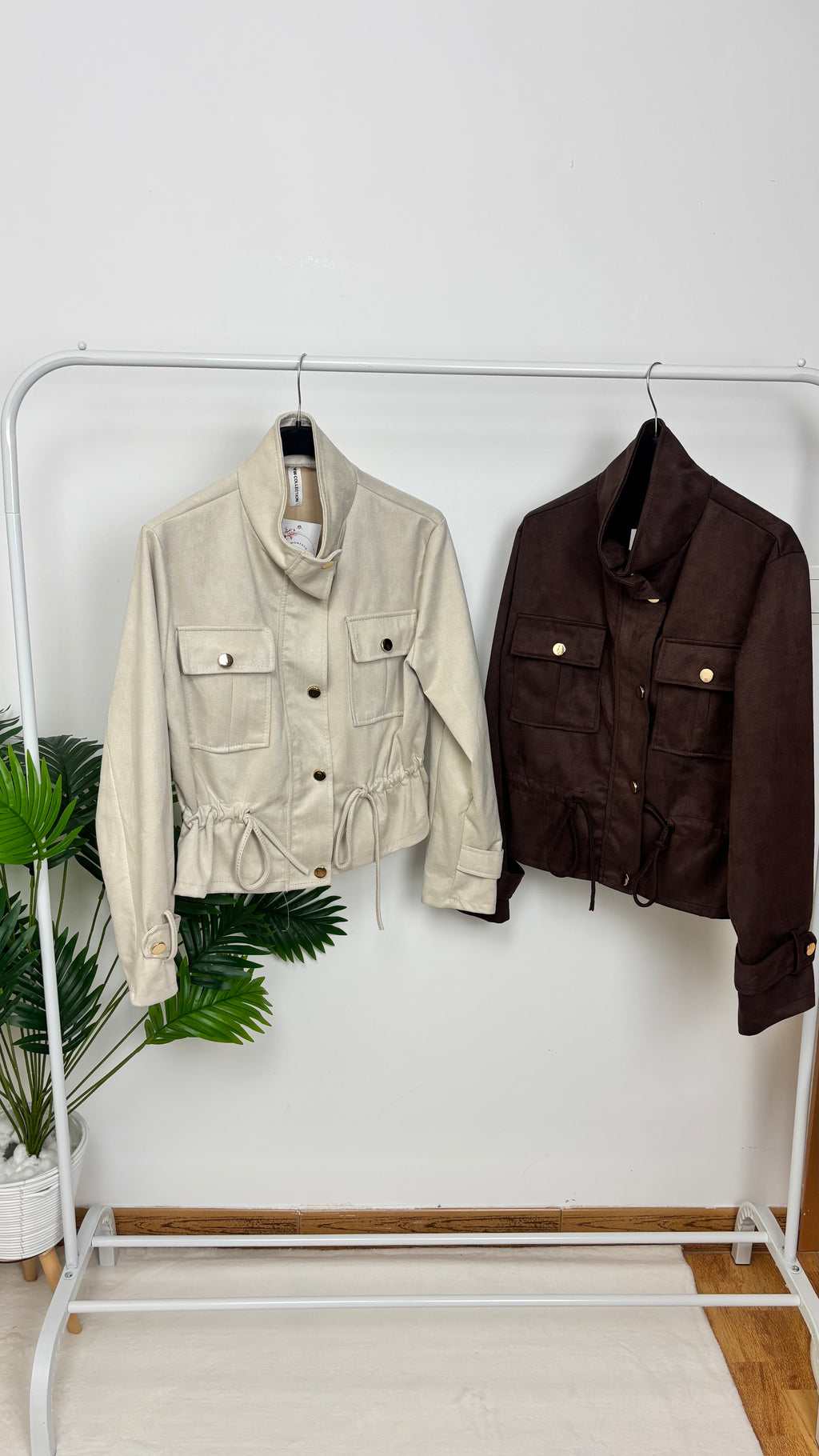 Chaqueta Cordón Ante