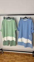 Conjunto capa de aire talla grande
