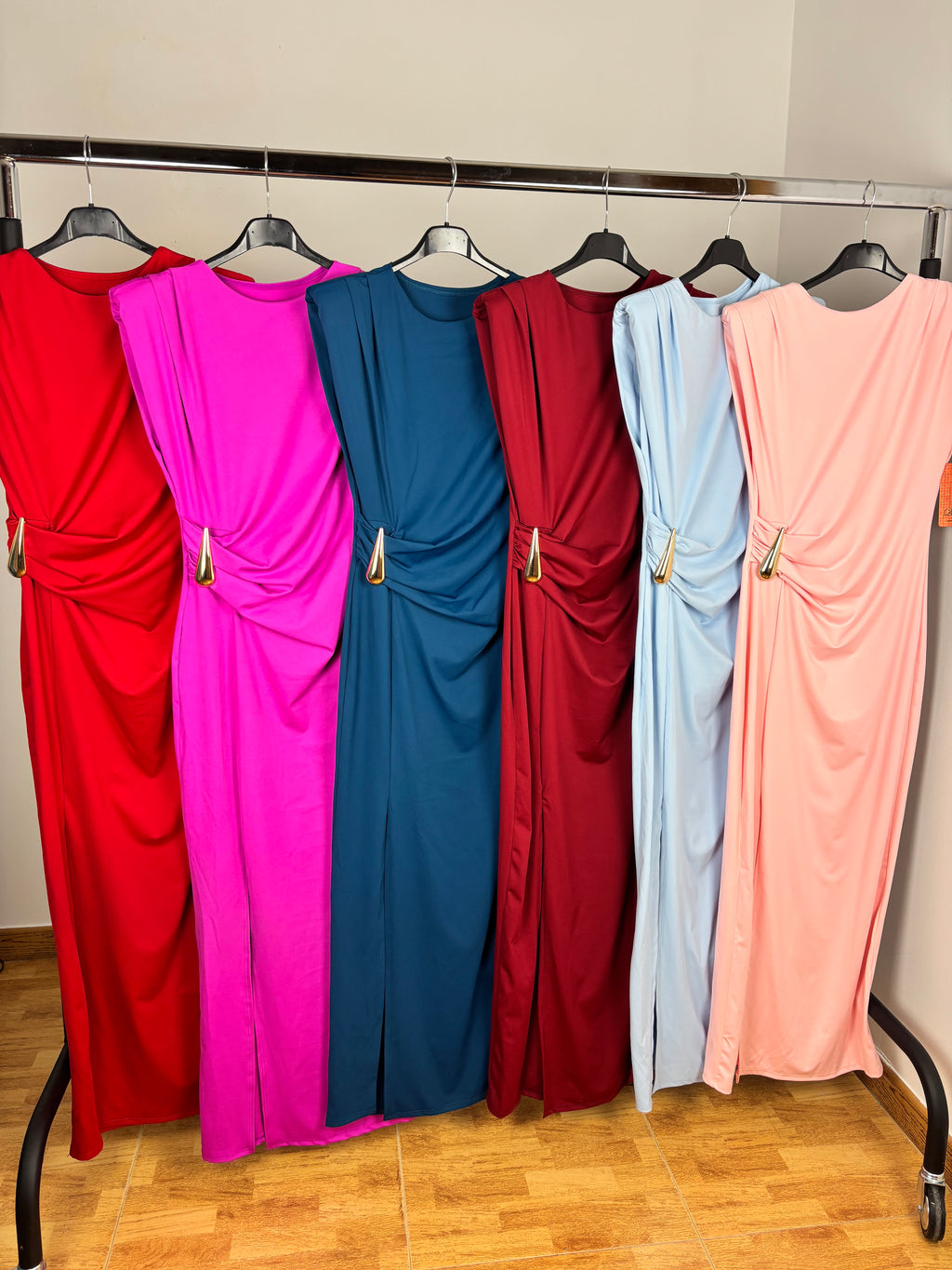 Vestido de licra con evilla