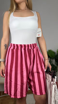 Pantalón corto rayas