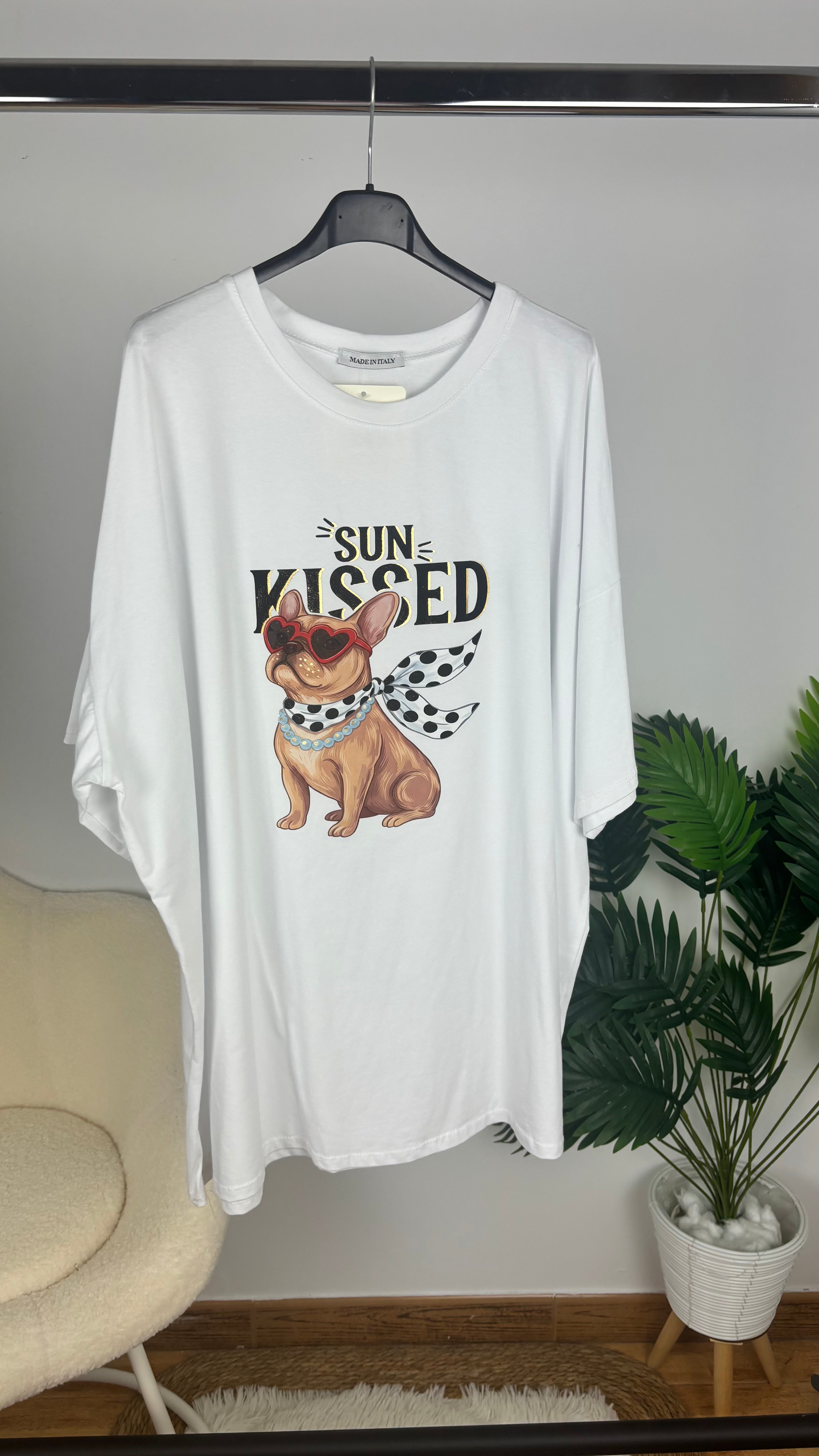 Camiseta grande bull dog