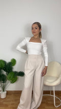 Pantalon de pinzas