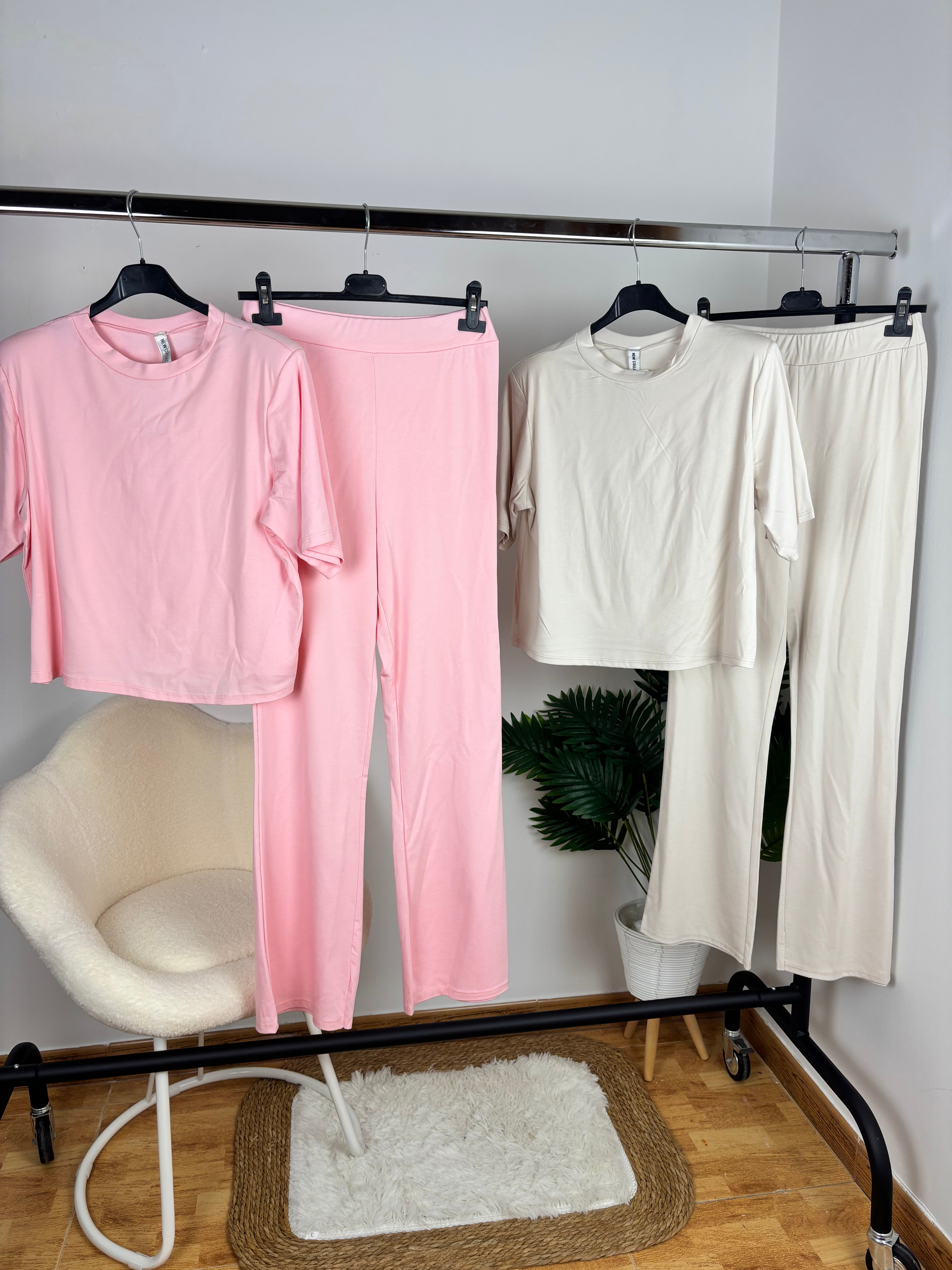 Conjunto camiseta con hombreras