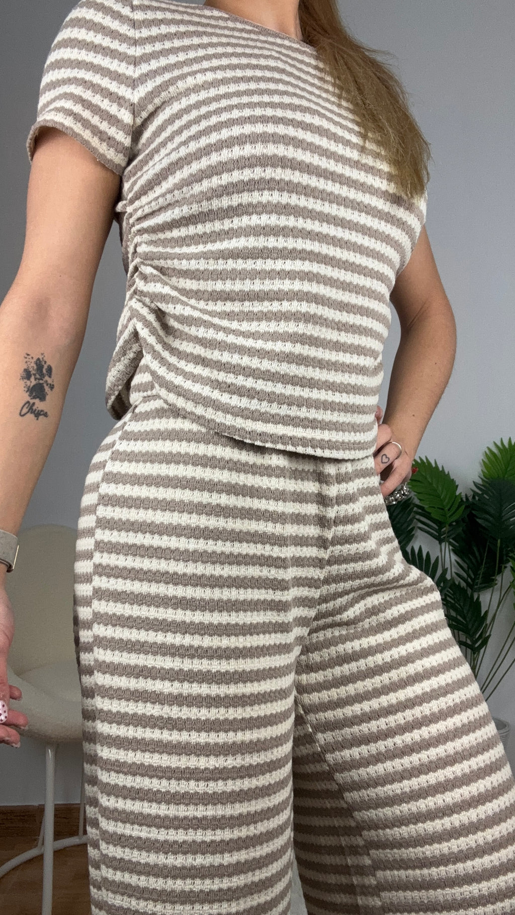 Conjunto rayas
