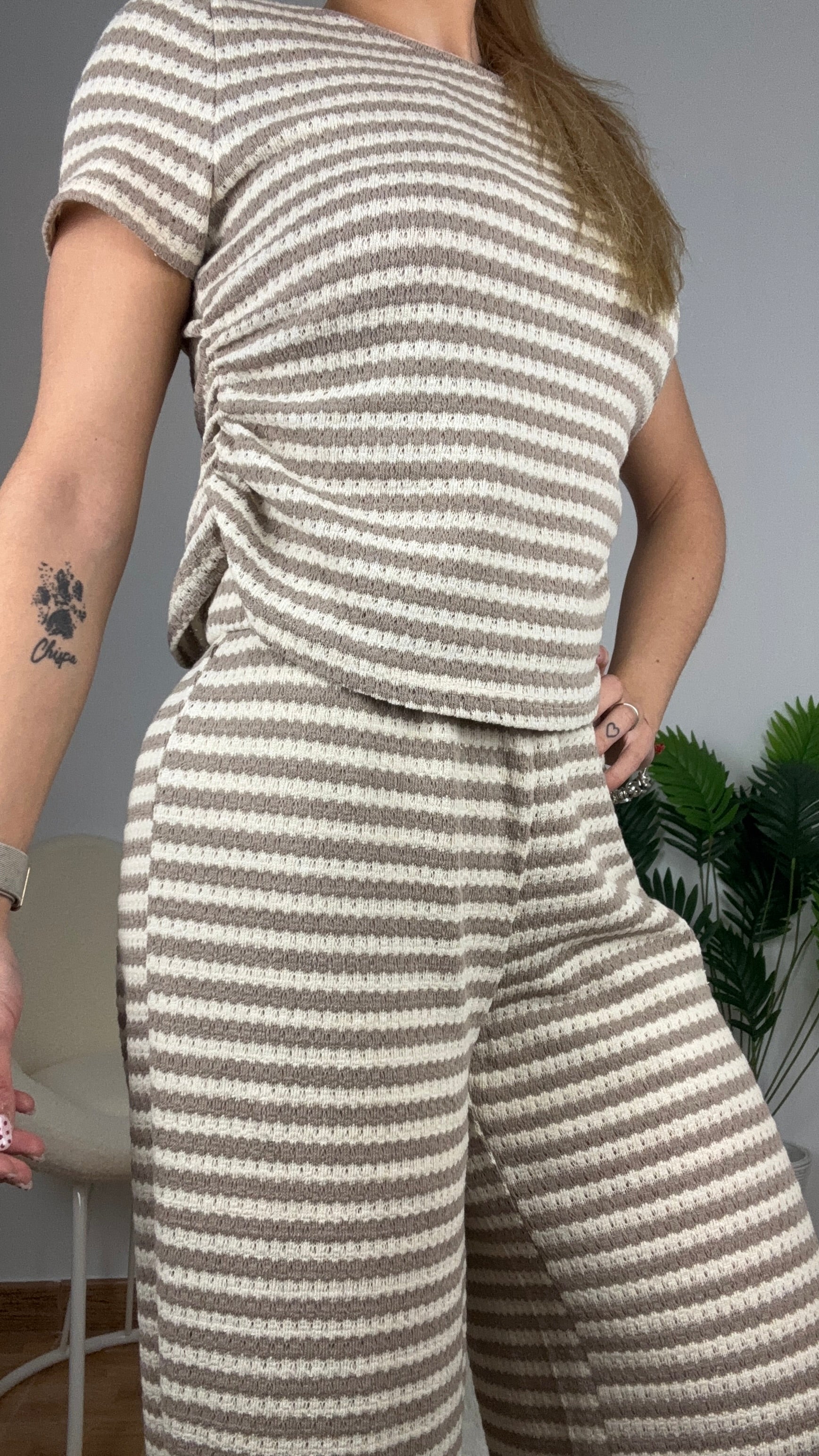 Conjunto rayas