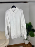 Camisa grande de encaje