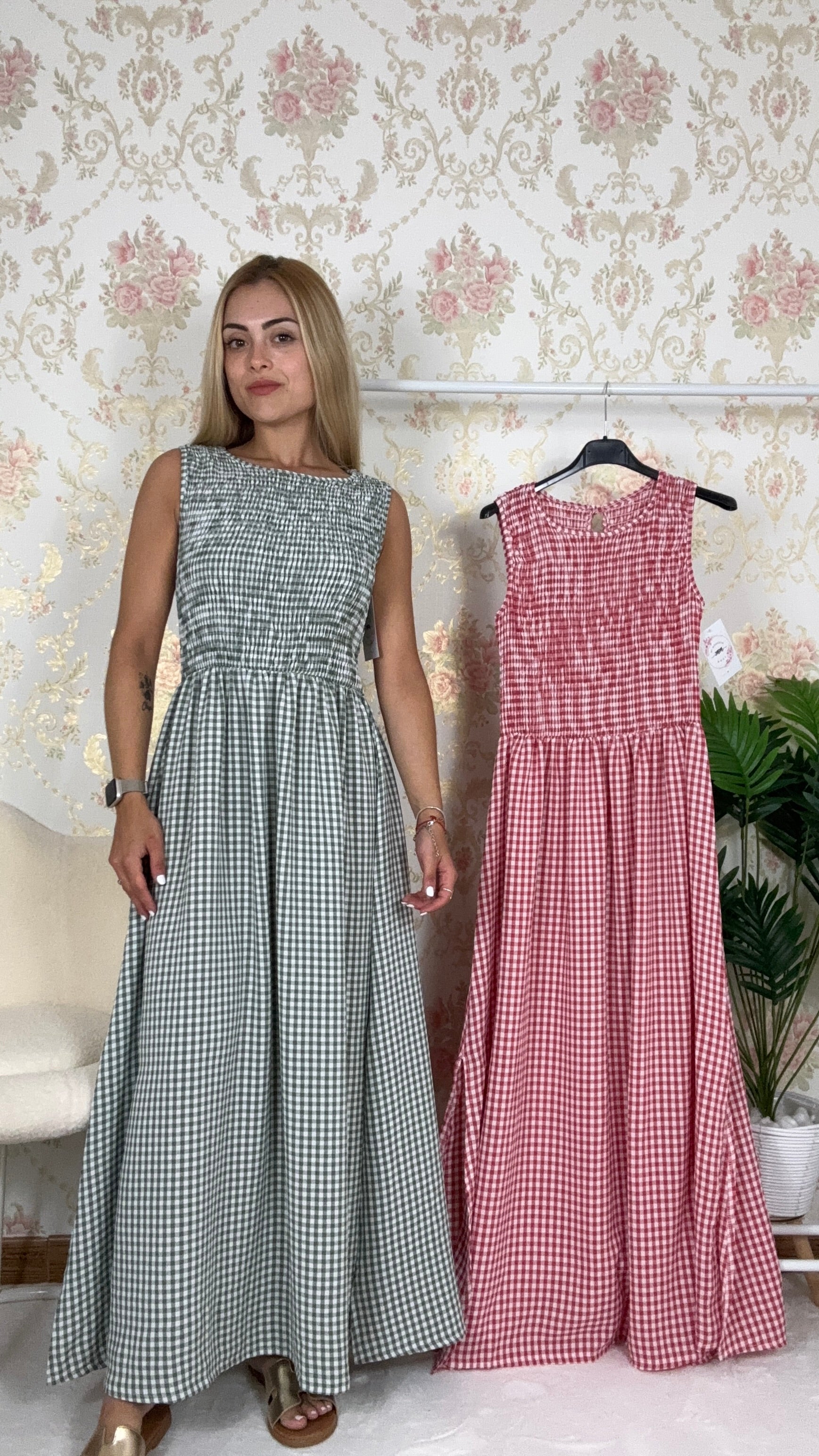 Vestido vichy